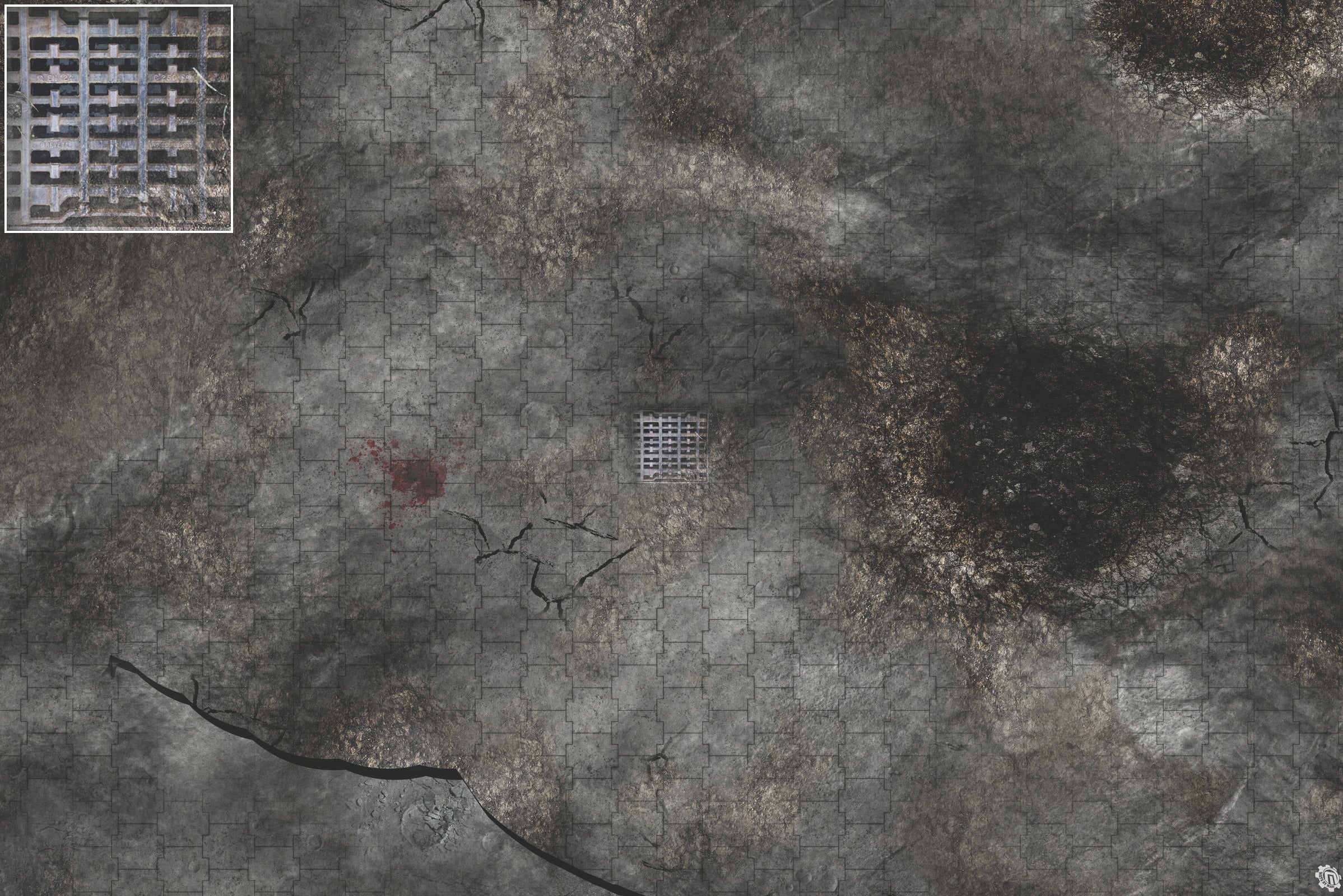 Mats by Mars: Urban Strike Tabletop Wargaming Play Mat