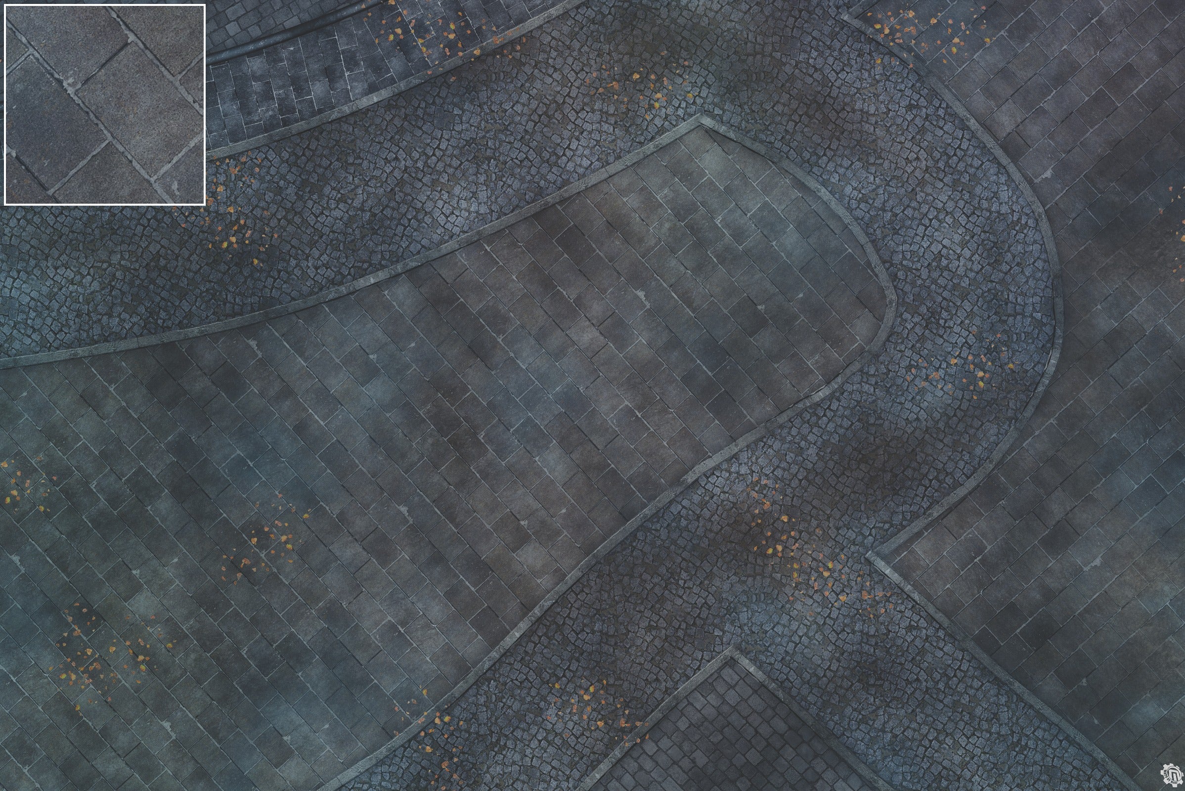 Mats by Mars: London Fog Tabletop Wargaming Play Mat