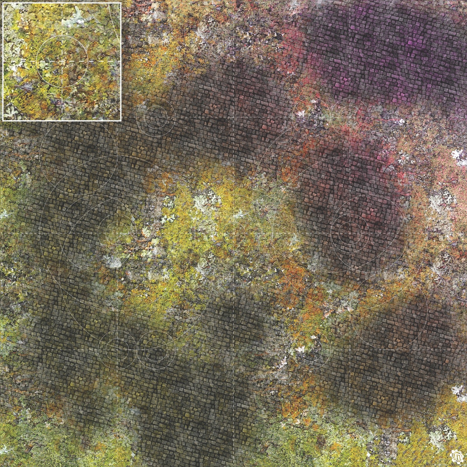 Mats by Mars: Abandoned City v1.0 Tabletop Wargaming Play Mat