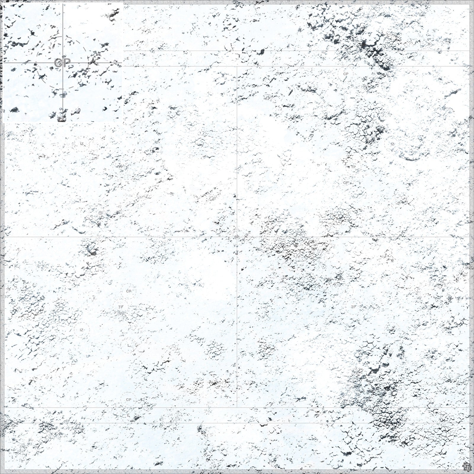 Mats by Mars: Winter's Wrath v1.0 Tabletop Wargaming Play Mat