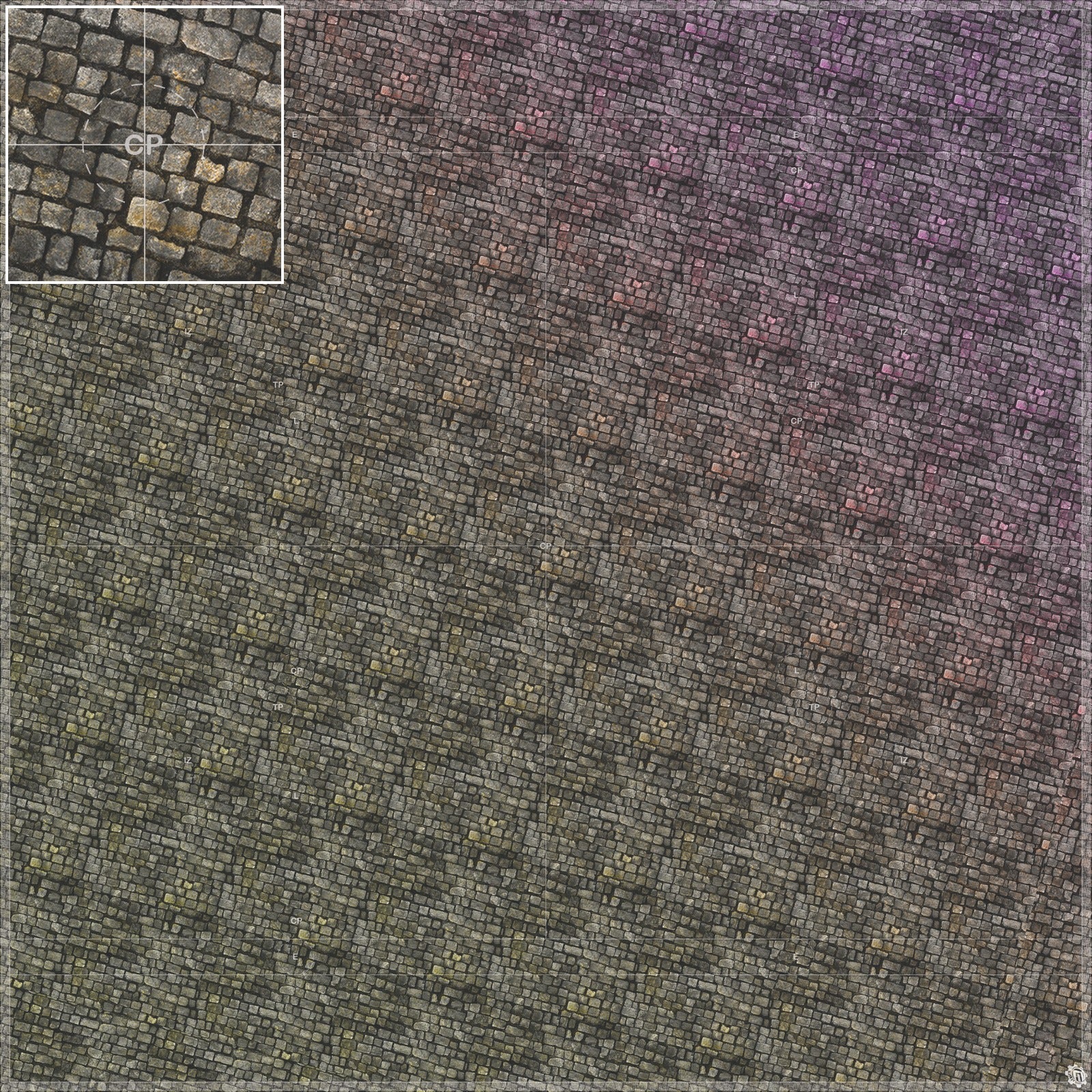 Mats by Mars: Bustling City v1.0 Tabletop Wargaming Play Mat