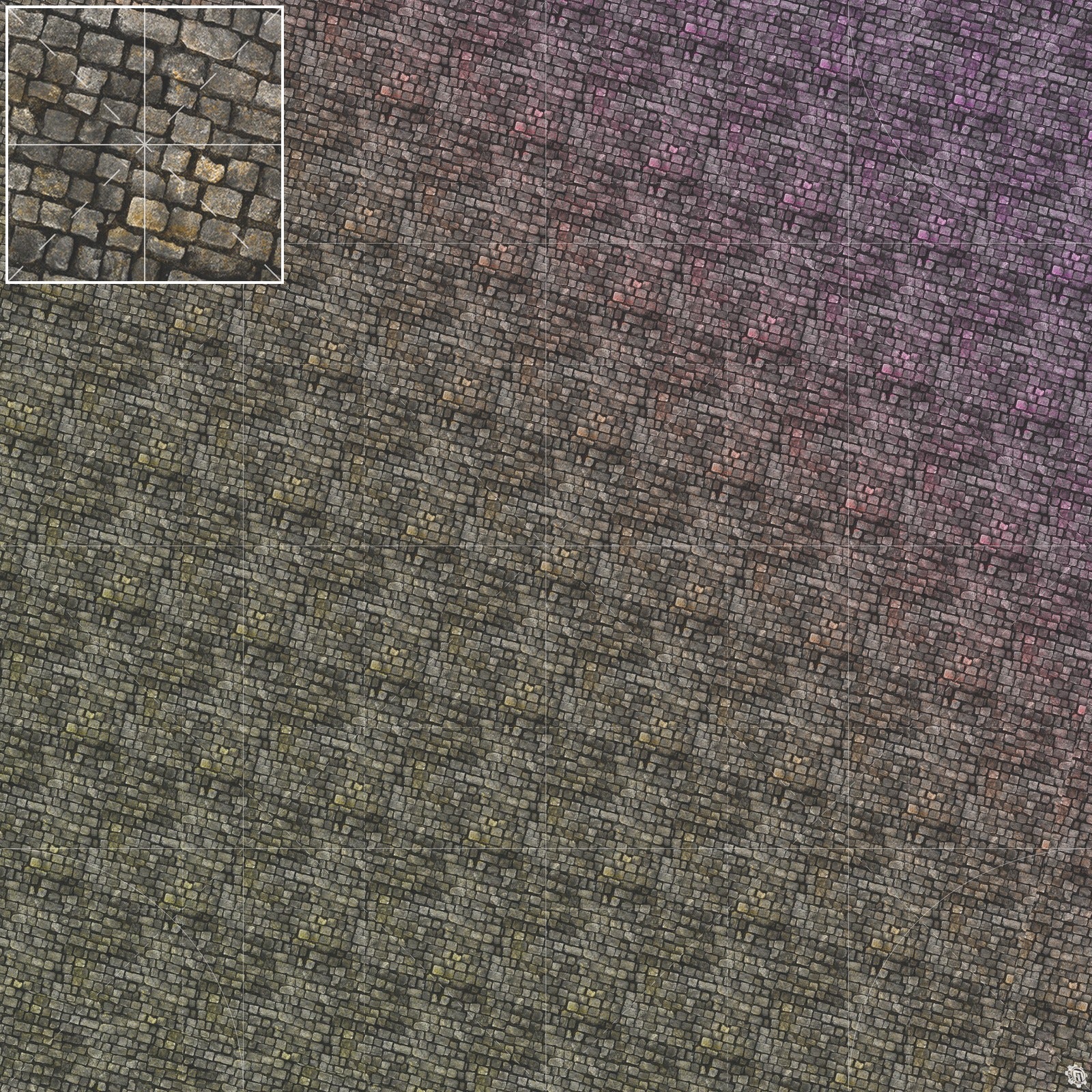 Mats by Mars: Bustling City v1.0 Tabletop Wargaming Play Mat