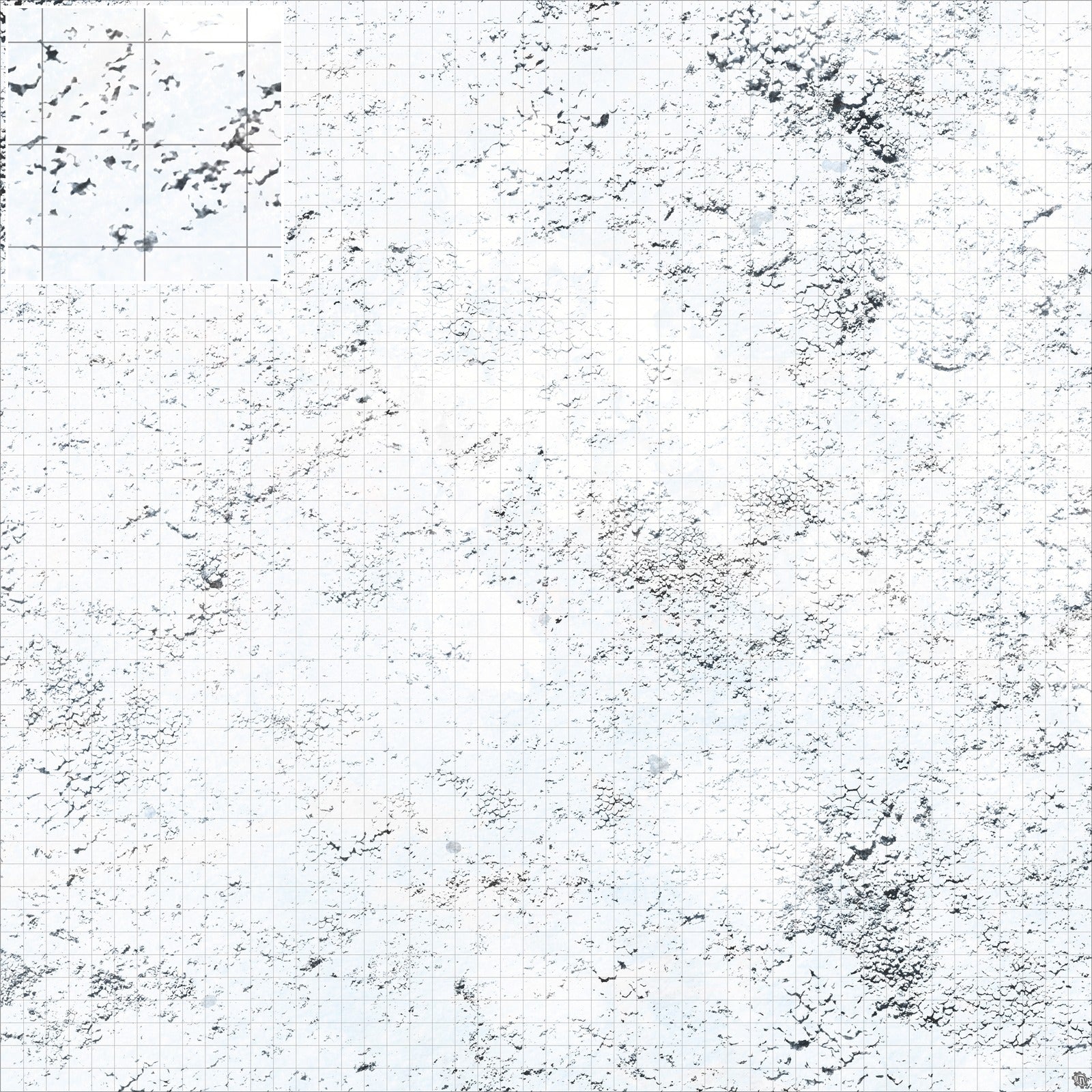 Mats by Mars: Winter's Wrath v1.0 Tabletop Wargaming Play Mat