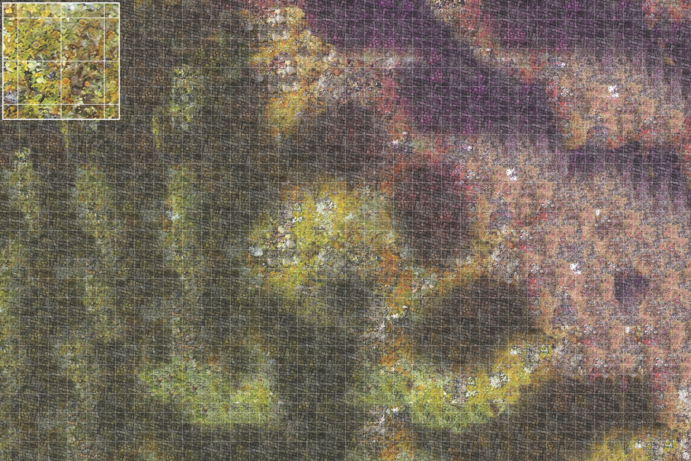 Mats by Mars: Abandoned City v1.0 Tabletop Wargaming Play Mat