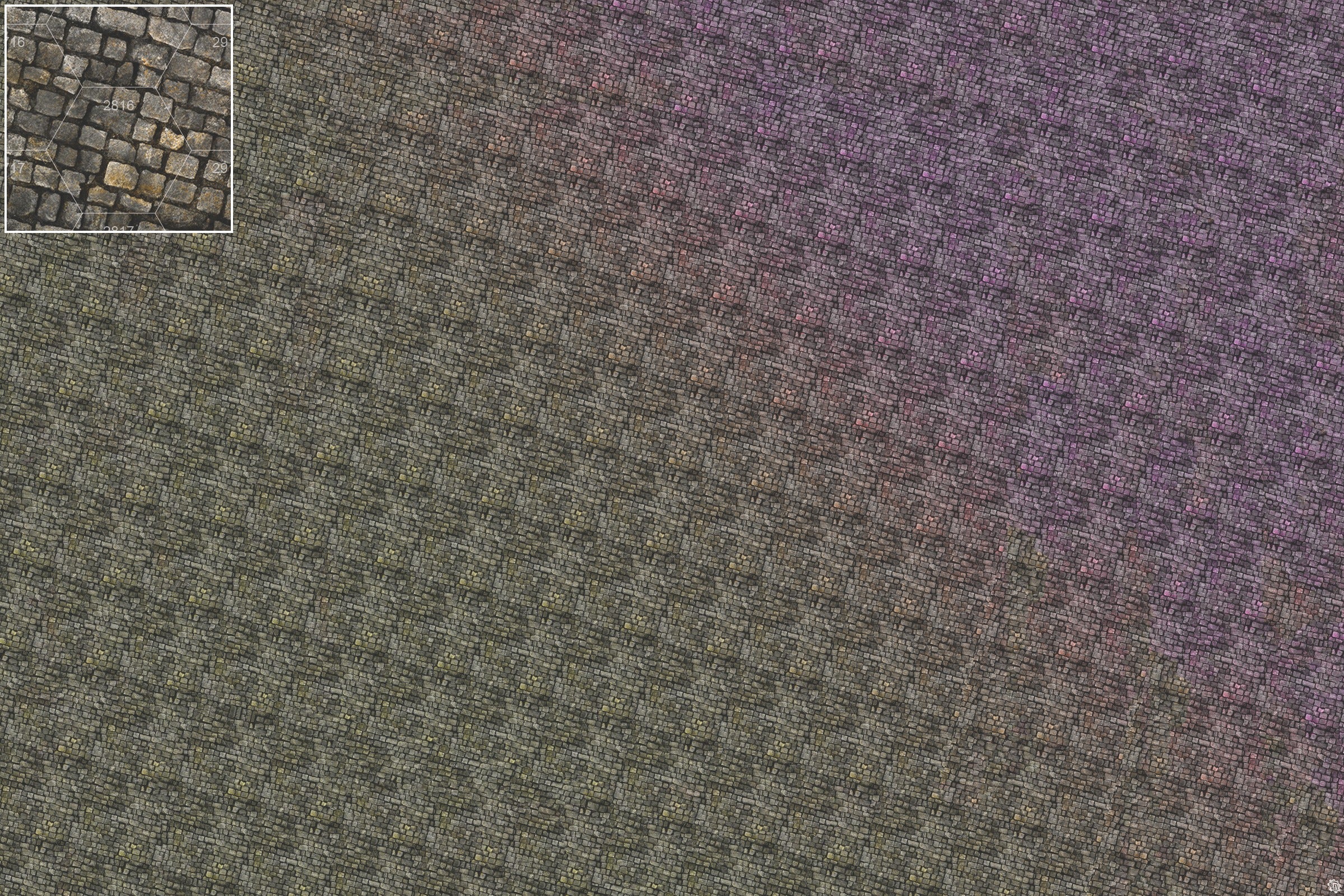 Mats by Mars: Bustling City v1.0 Tabletop Wargaming Play Mat