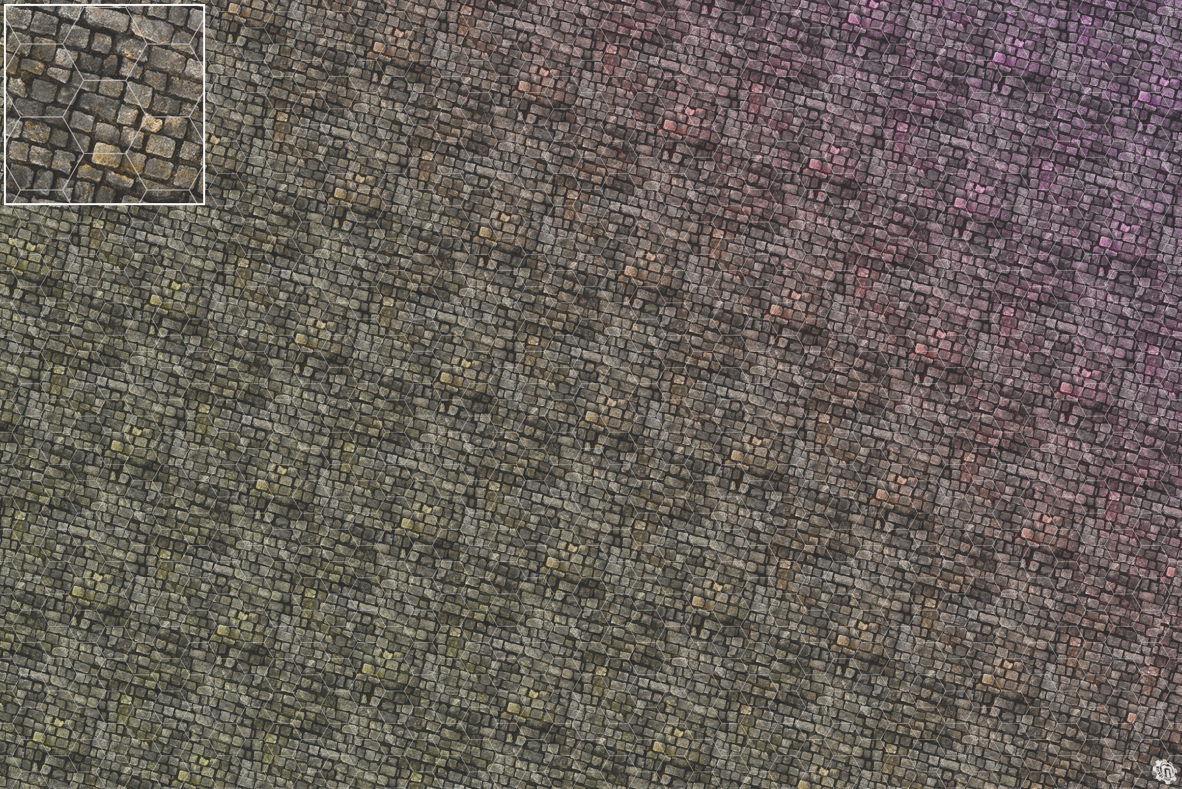 Mats by Mars: Bustling City v1.0 Tabletop Wargaming Play Mat