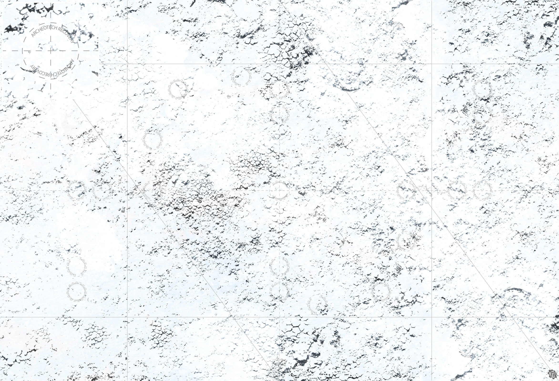 Mats by Mars: Winter's Wrath v1.0 Tabletop Wargaming Play Mat