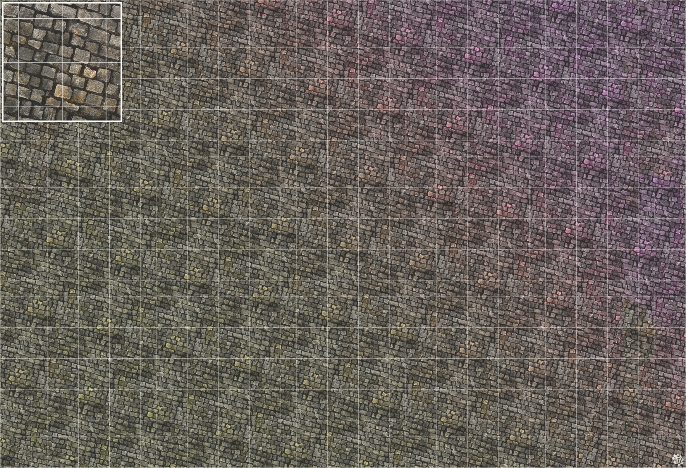 Mats by Mars: Bustling City v1.0 Tabletop Wargaming Play Mat