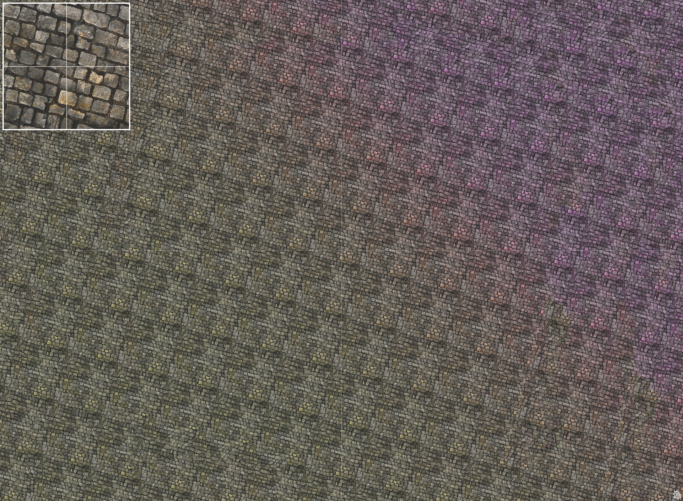 Mats by Mars: Bustling City v1.0 Tabletop Wargaming Play Mat