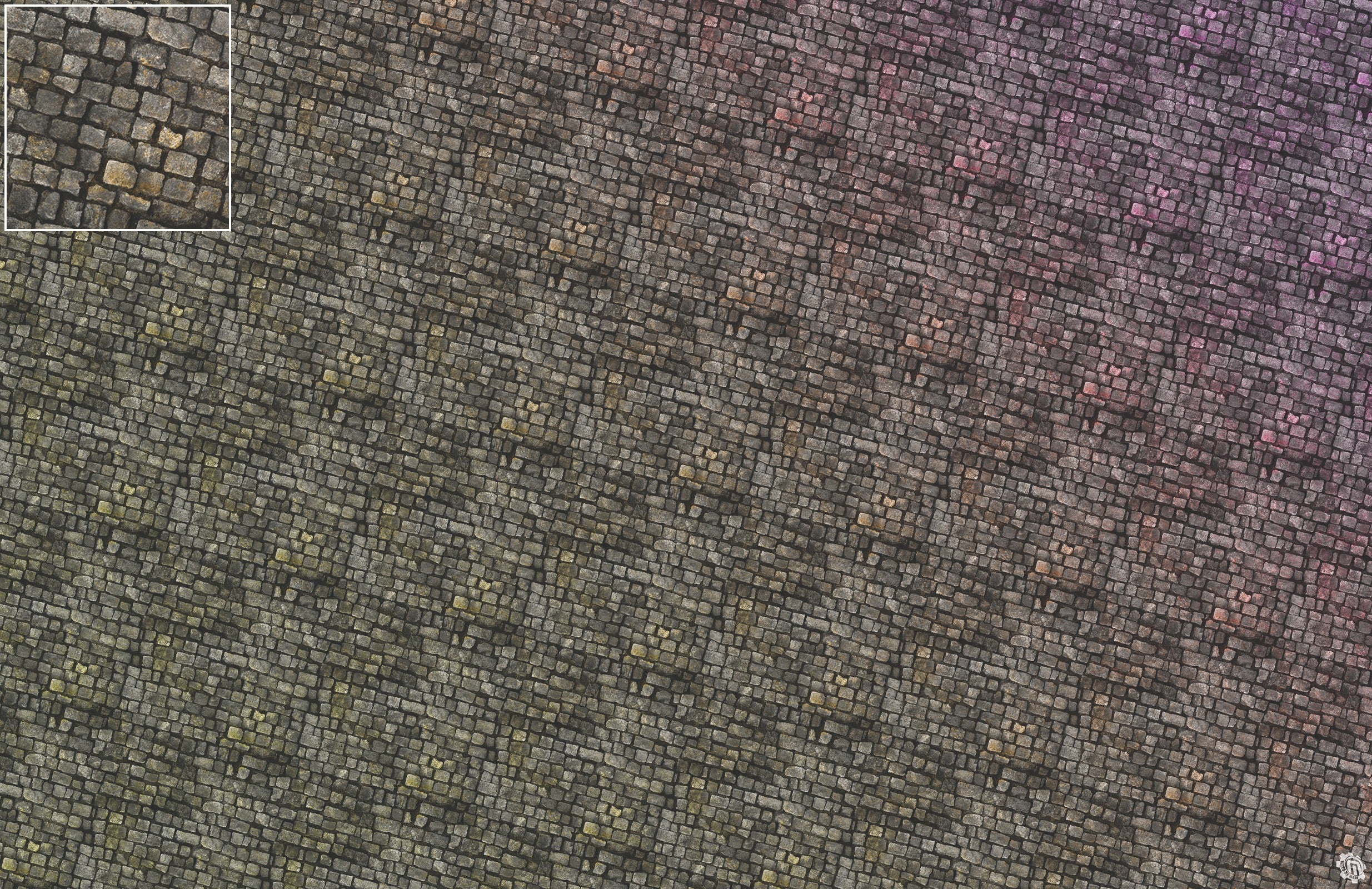 Mats by Mars: Bustling City v1.0 Tabletop Wargaming Play Mat