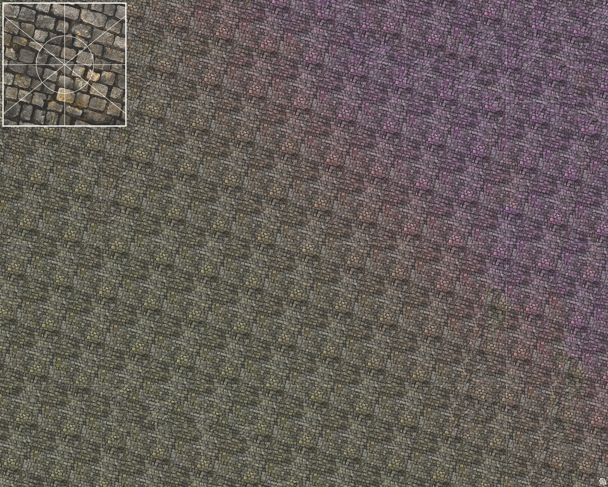 Mats by Mars: Bustling City v1.0 Tabletop Wargaming Play Mat