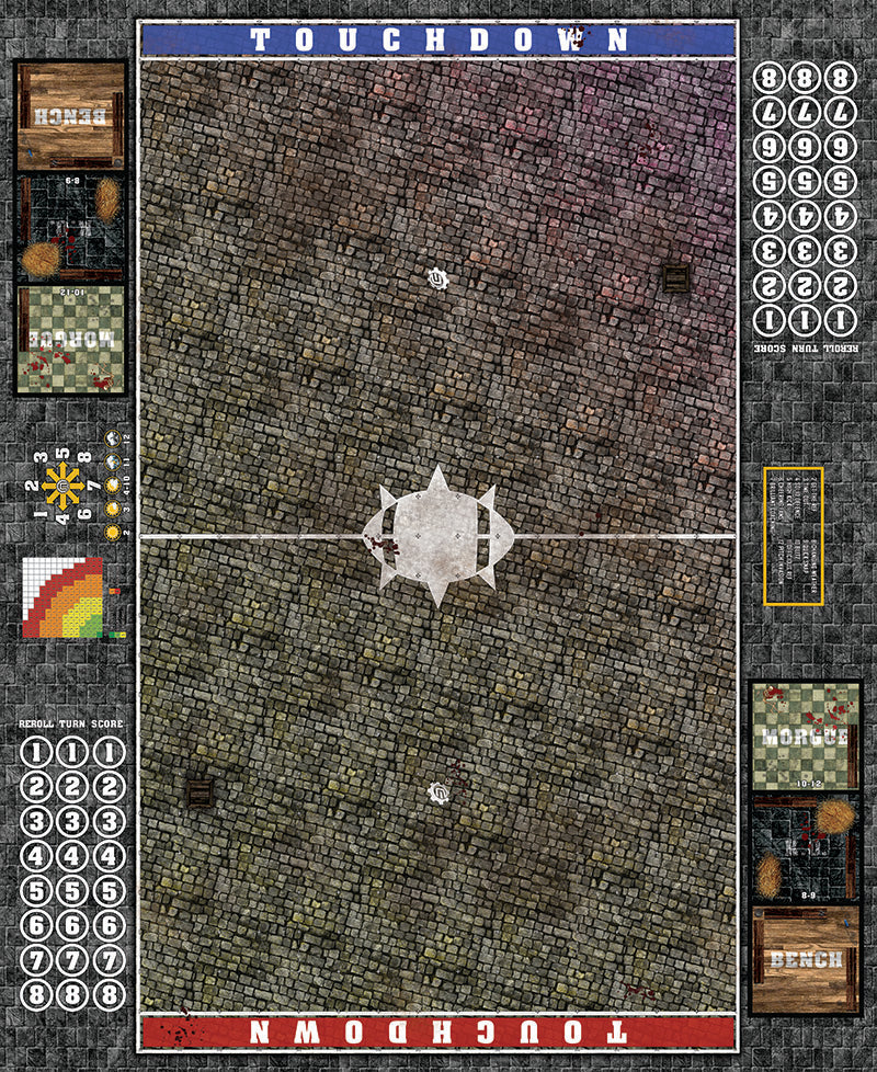 Custom Fantasy Football Play Mat / Pitch 11s