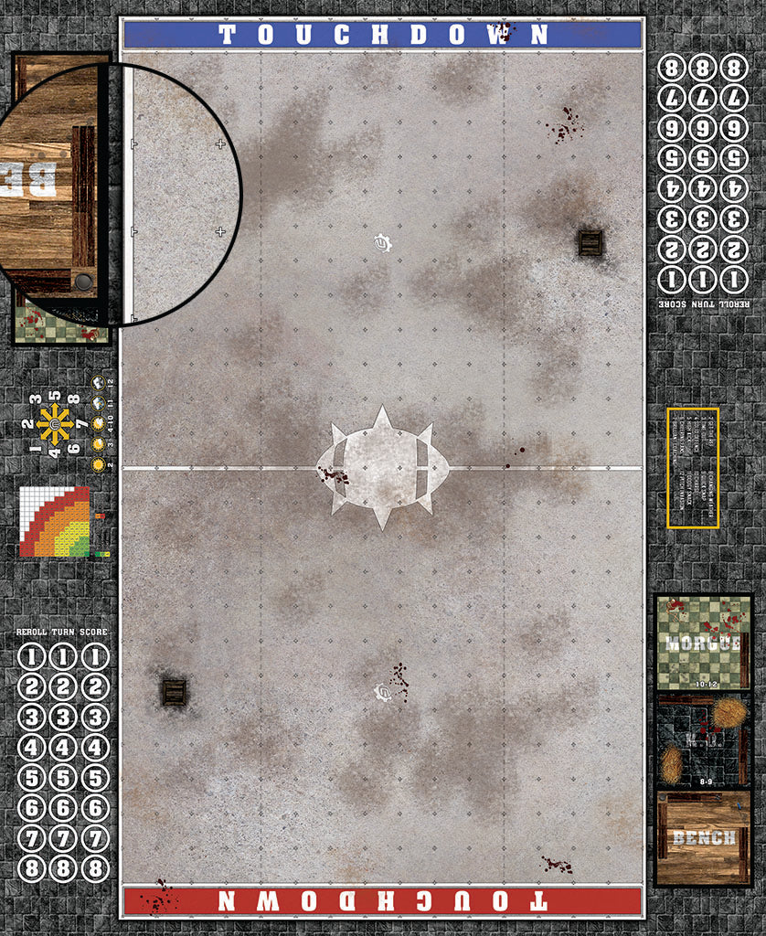 Custom Fantasy Football Play Mat / Pitch 11s