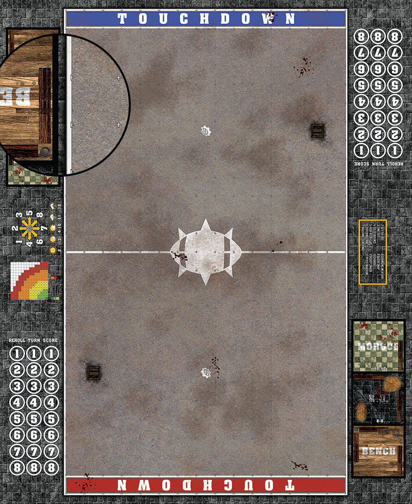 Custom Fantasy Football Play Mat / Pitch 11s