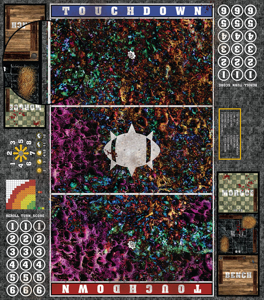 Mats by Mars: Chaos Realm Fantasy Football Play Mat / Pitch