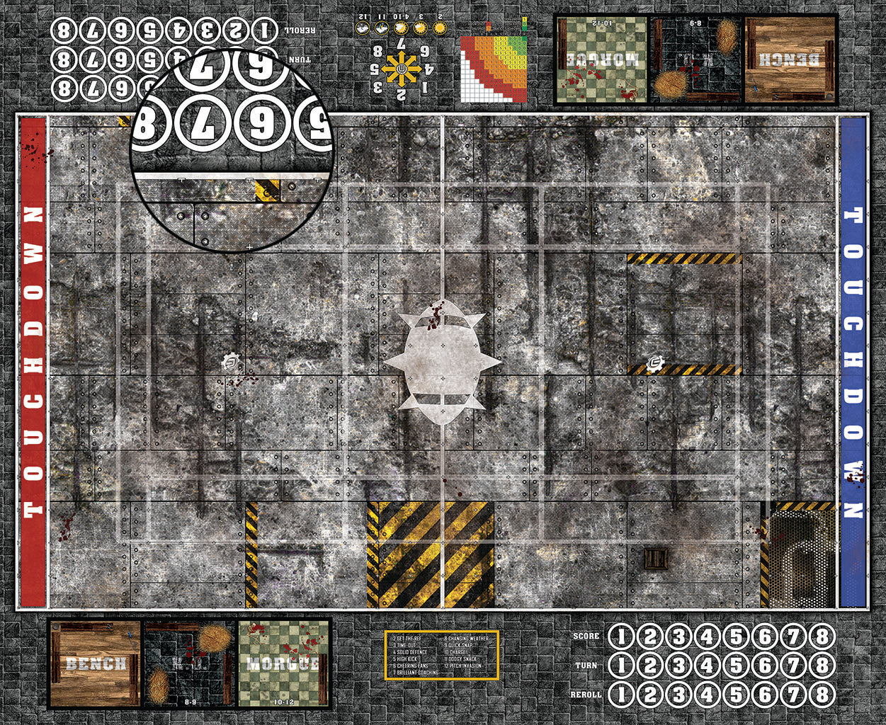 Mats by Mars: Werkshoppe Fantasy Football Play Mat / Pitch