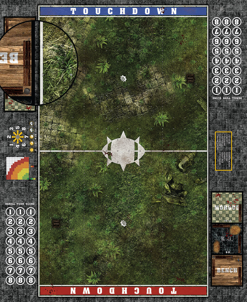 Custom Fantasy Football Play Mat / Pitch 11s