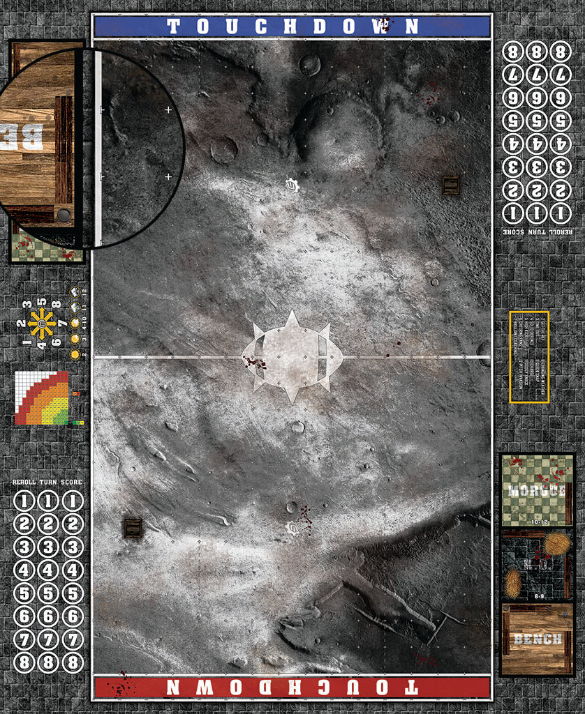 Custom Fantasy Football Play Mat / Pitch 11s