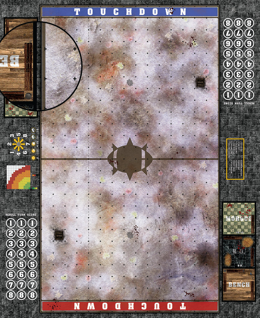 Custom Fantasy Football Play Mat / Pitch 11s