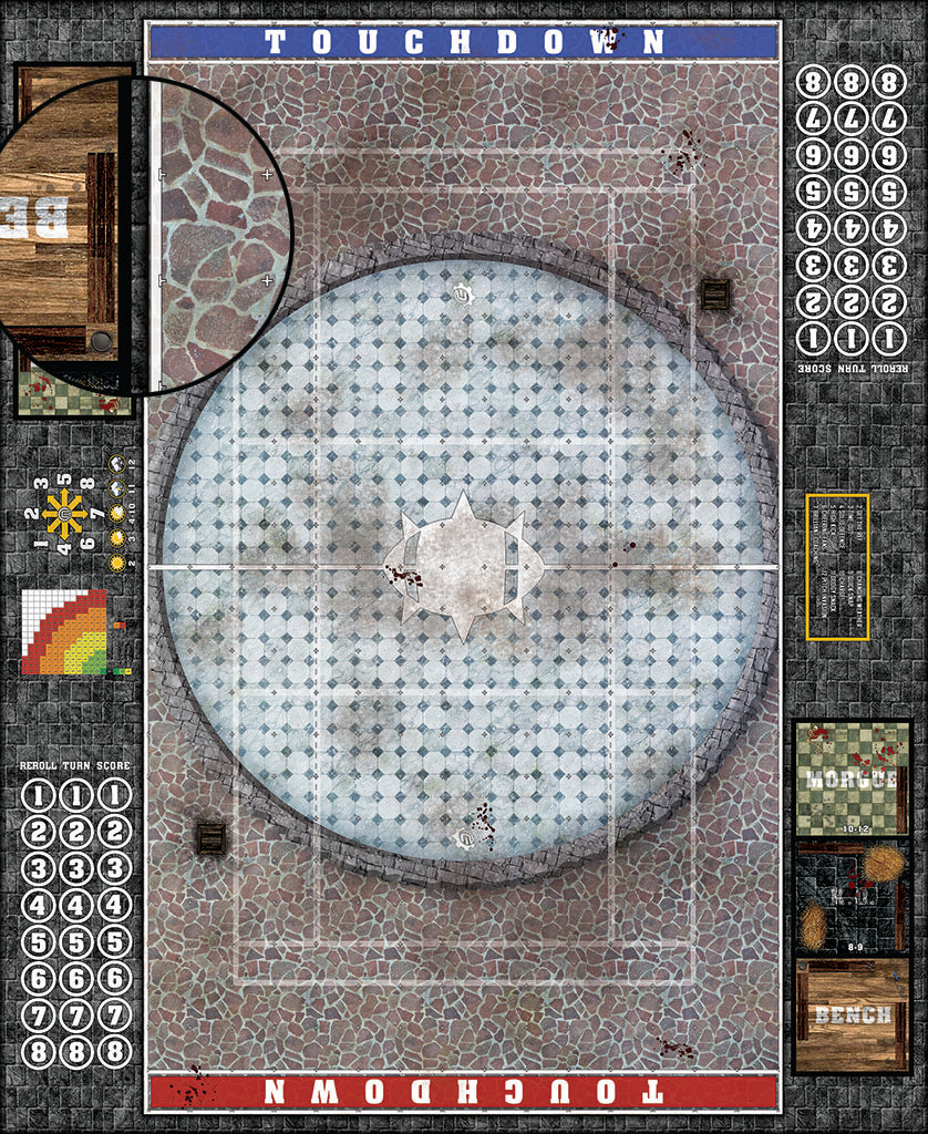 Mats by Mars: Palazza Fantasy Football Play Mat / Pitch