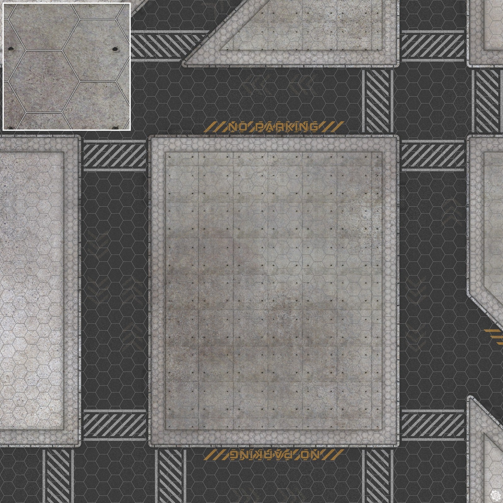 Mats by Mars: Hab Blok B Tabletop Wargaming Play Mat