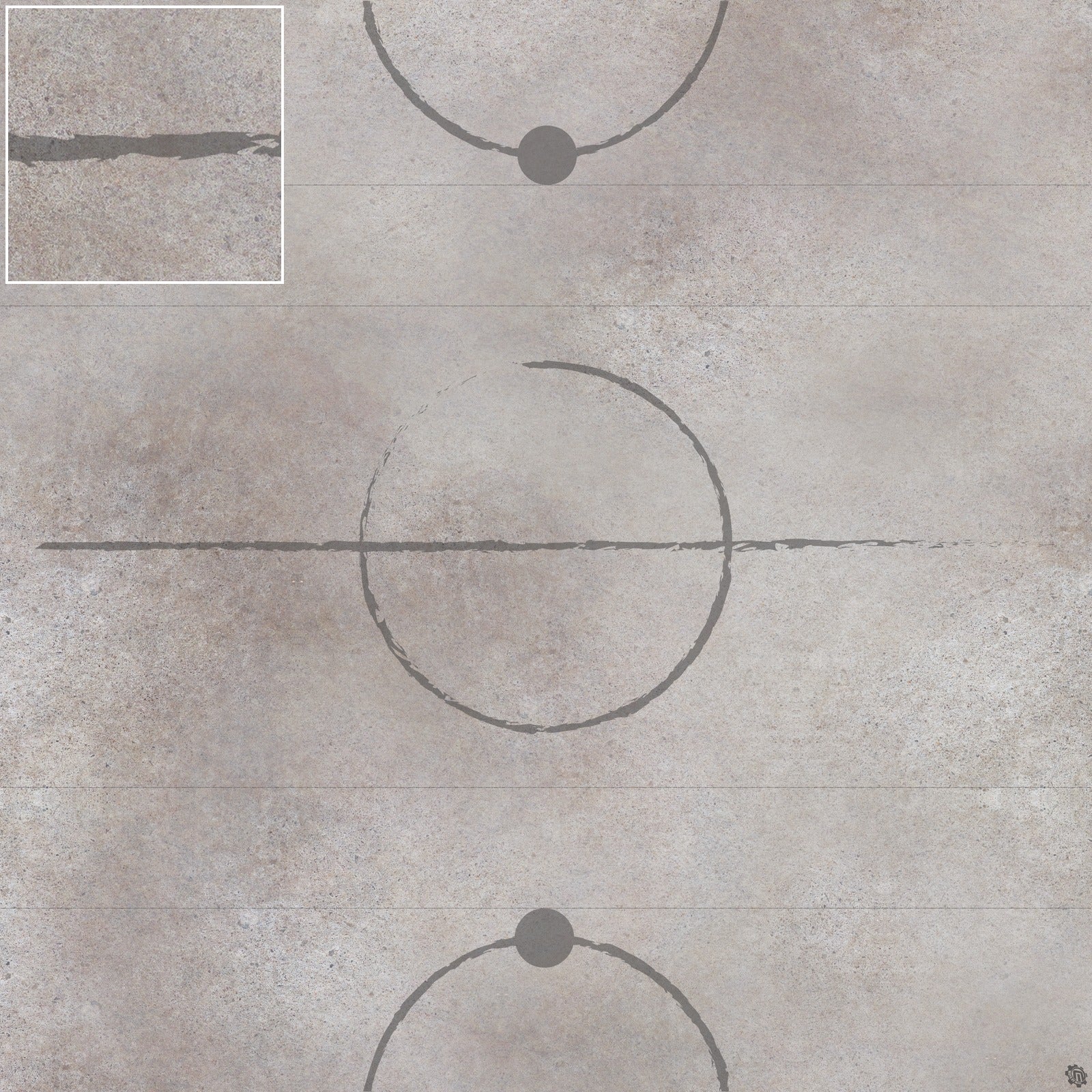 Mats by Mars: Koncrete Blok (Light) Tabletop Wargaming Play Mat