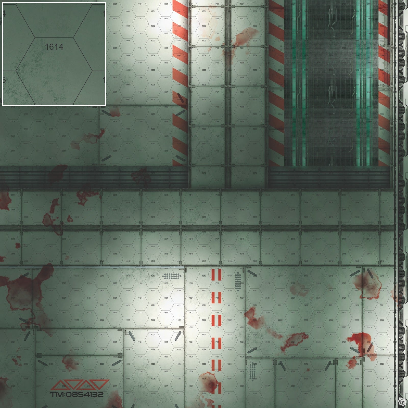 Mats by Mars: Experimental Laboratory Tabletop Wargaming Play Mat