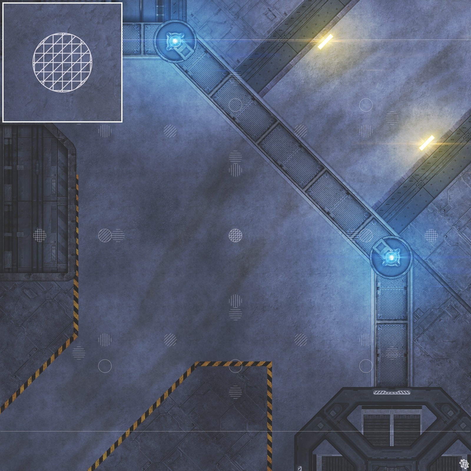 Mats by Mars: Nexus Point Wargaming Play Mat