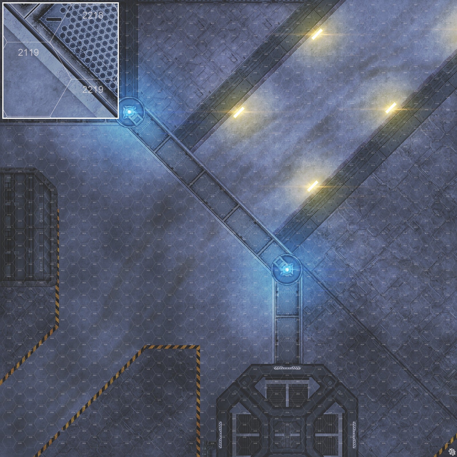Mats by Mars: Nexus Point Wargaming Play Mat