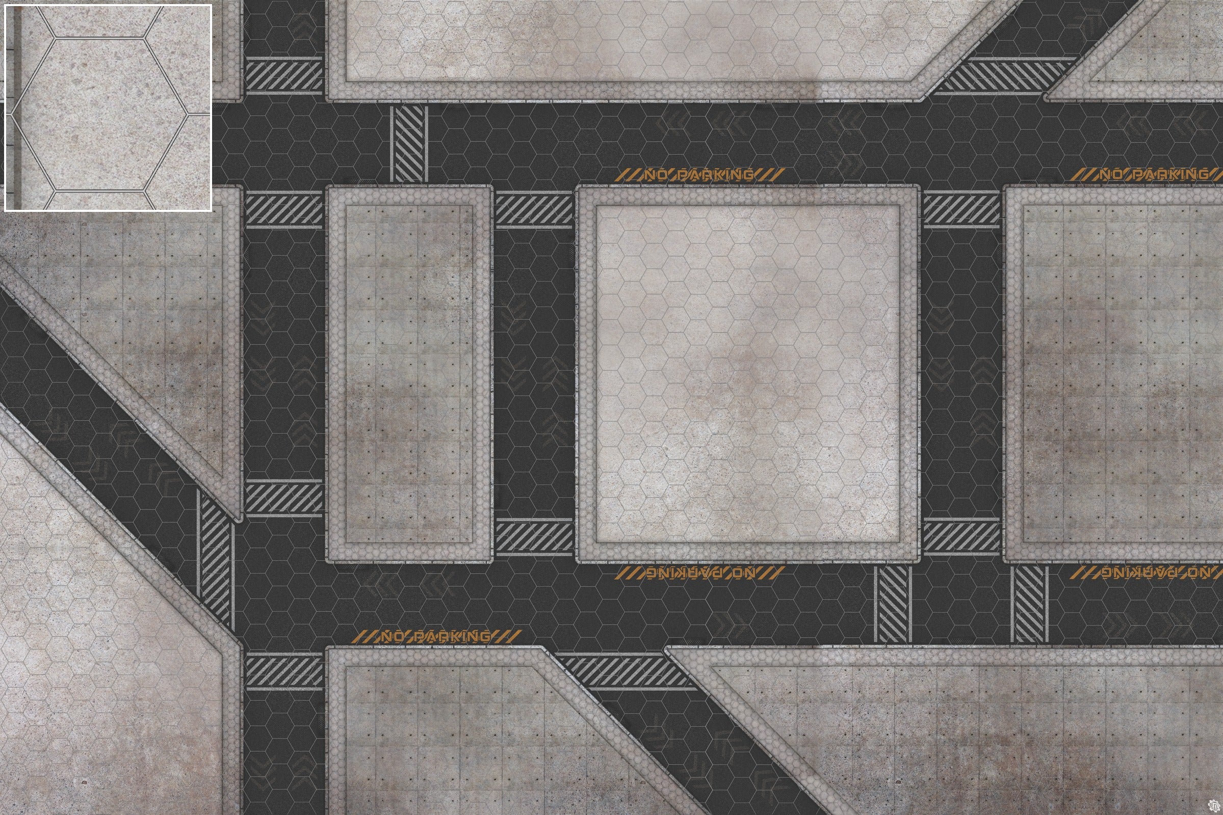 Mats by Mars: Hab Blok A Tabletop Wargaming Play Mat
