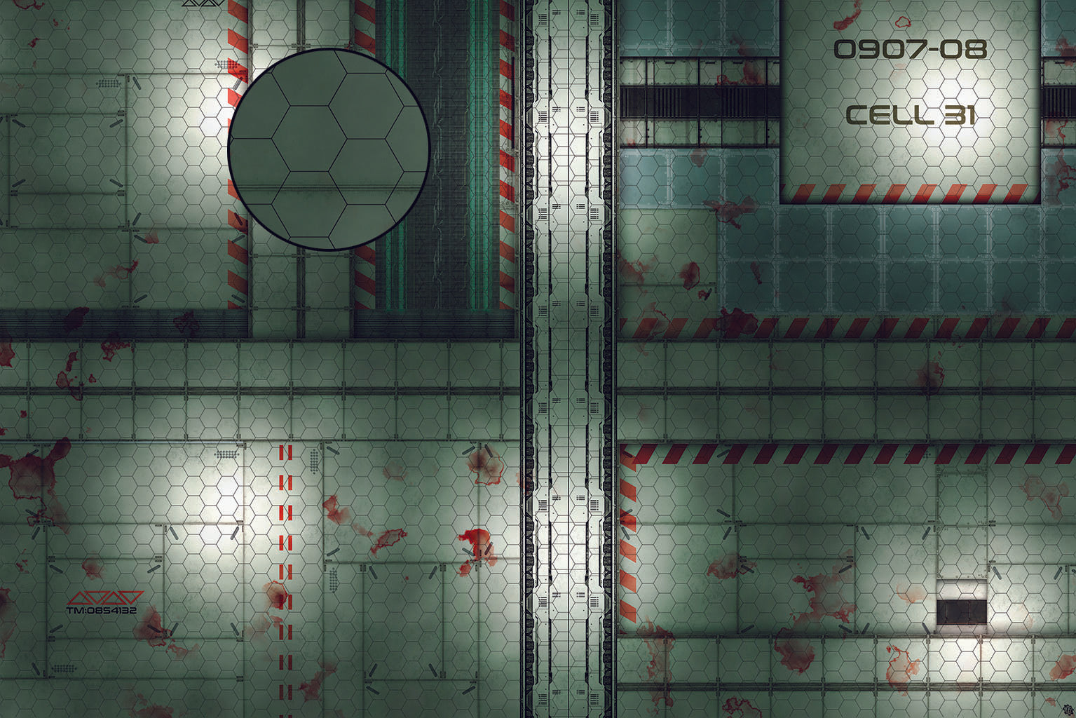 Mats by Mars: Experimental Laboratory Tabletop Wargaming Play Mat