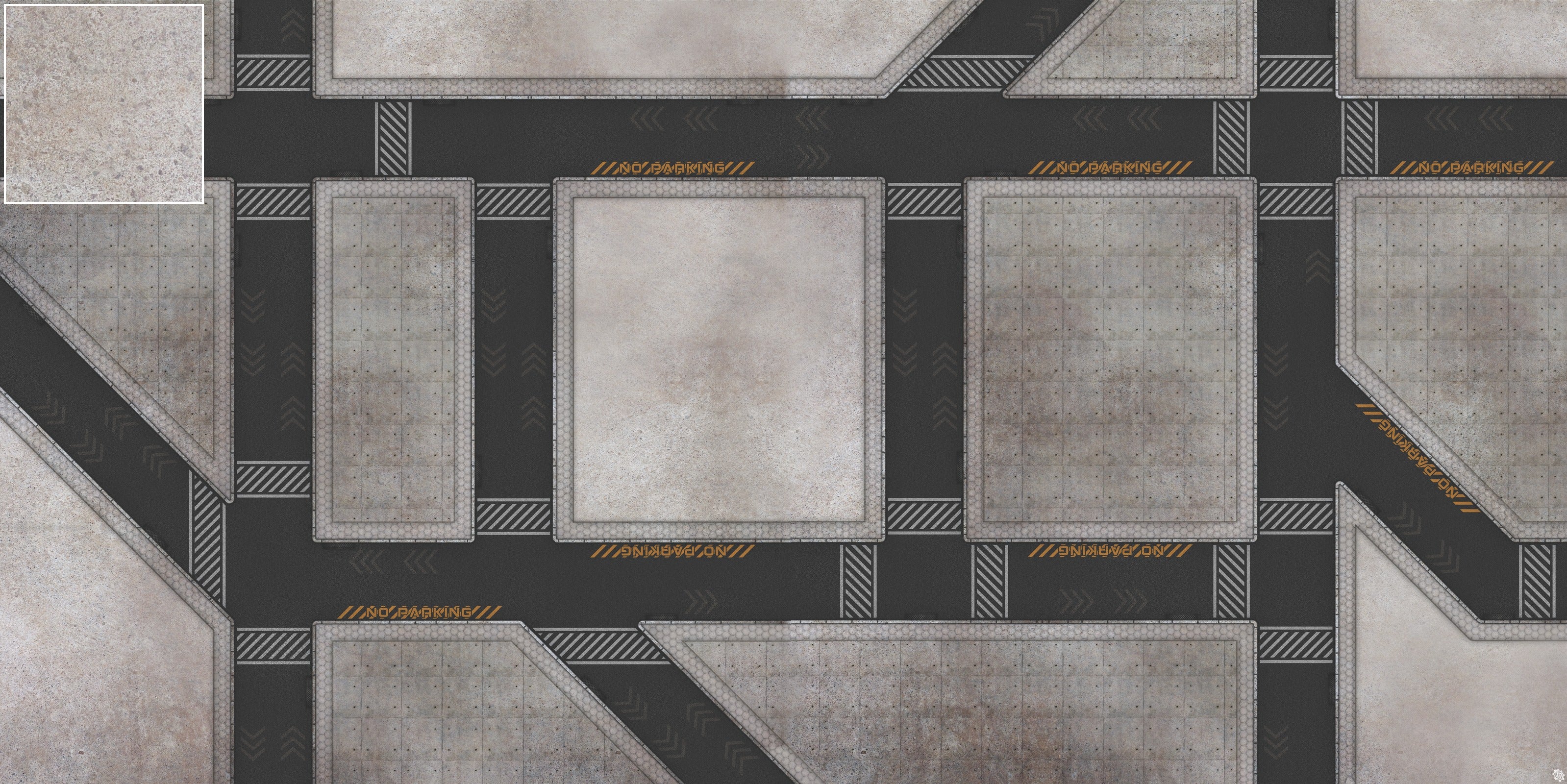 Mats by Mars: Hab Blok A Tabletop Wargaming Play Mat