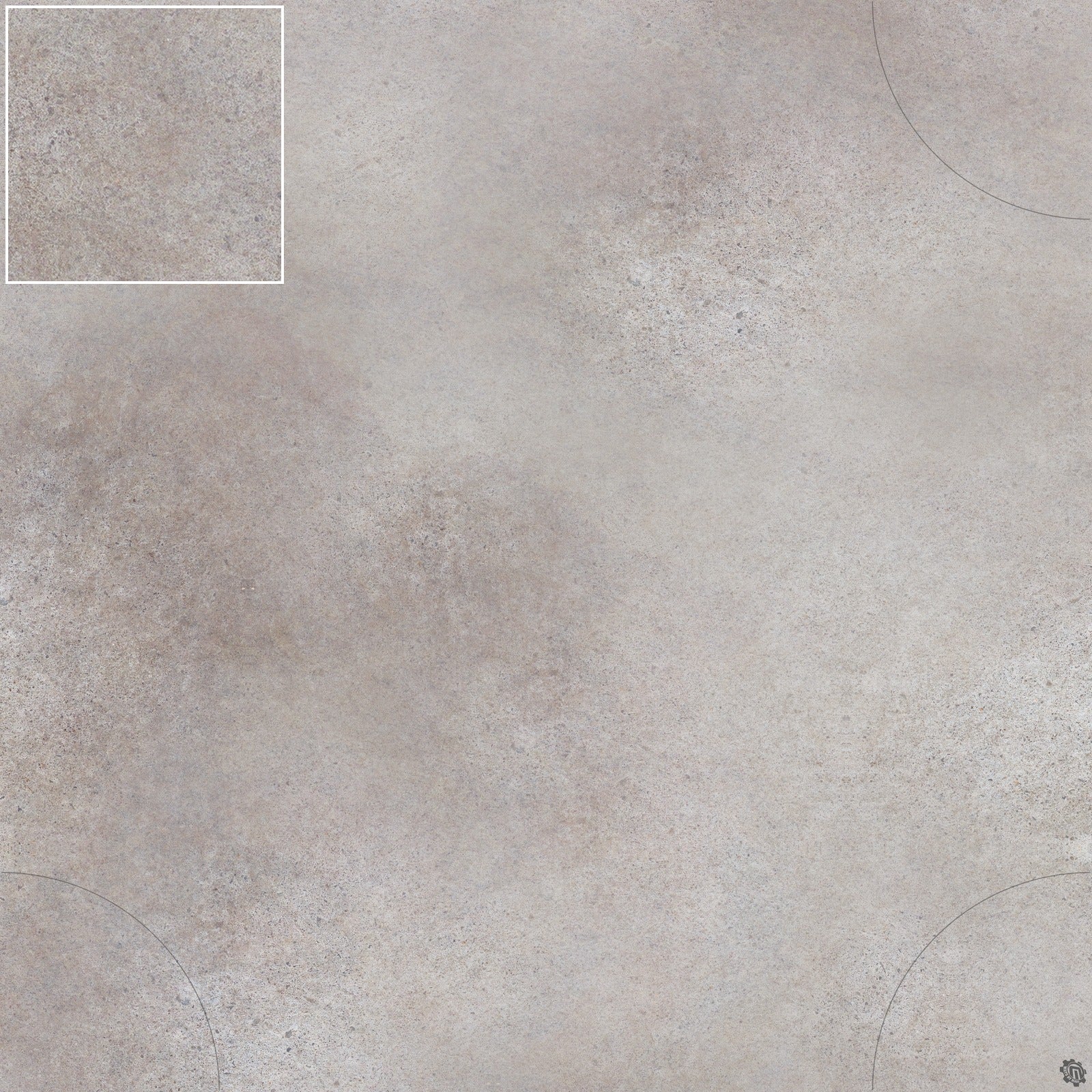 Mats by Mars: Koncrete Blok (Light) Tabletop Wargaming Play Mat