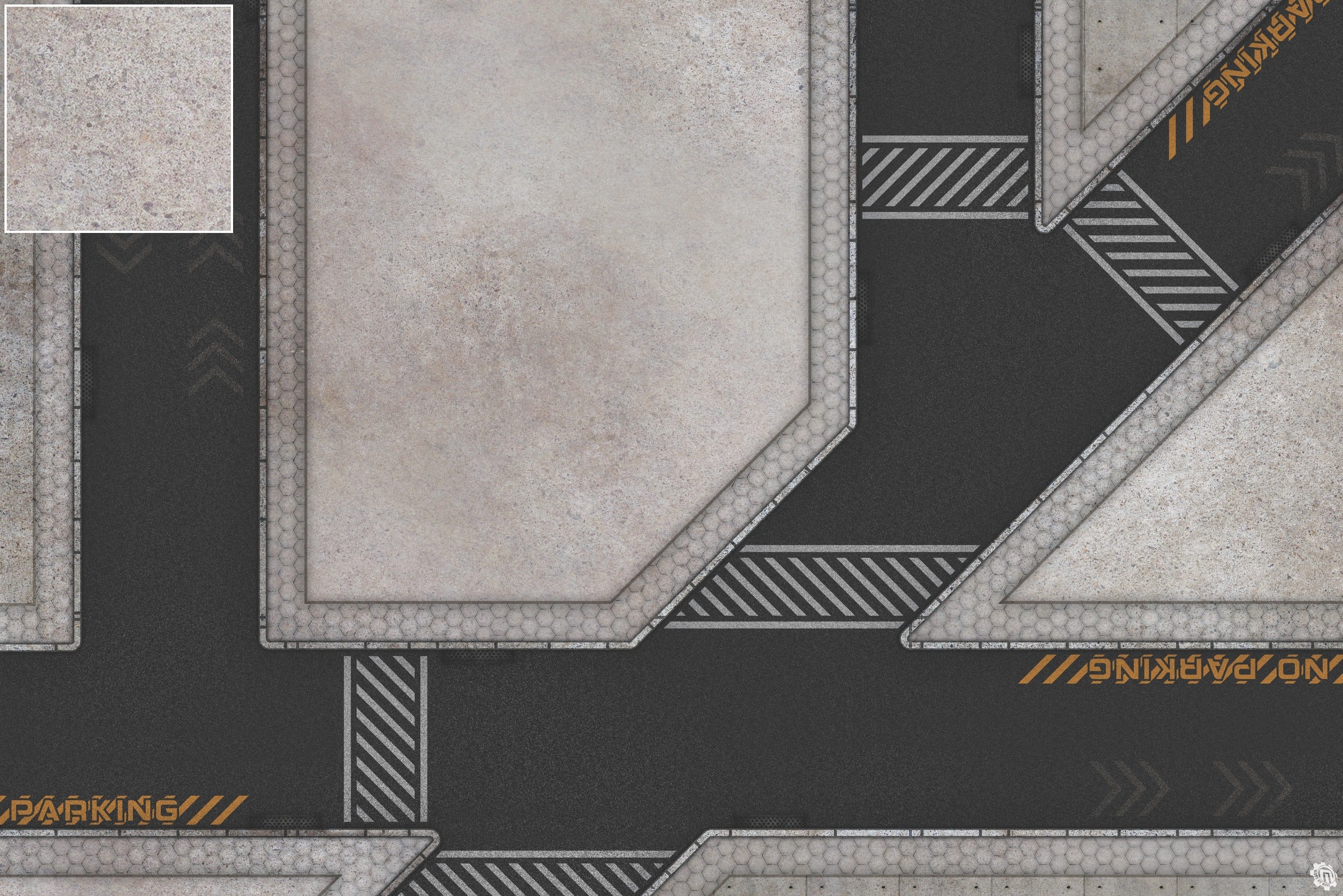 Mats by Mars: Hab Blok C Tabletop Wargaming Play Mat