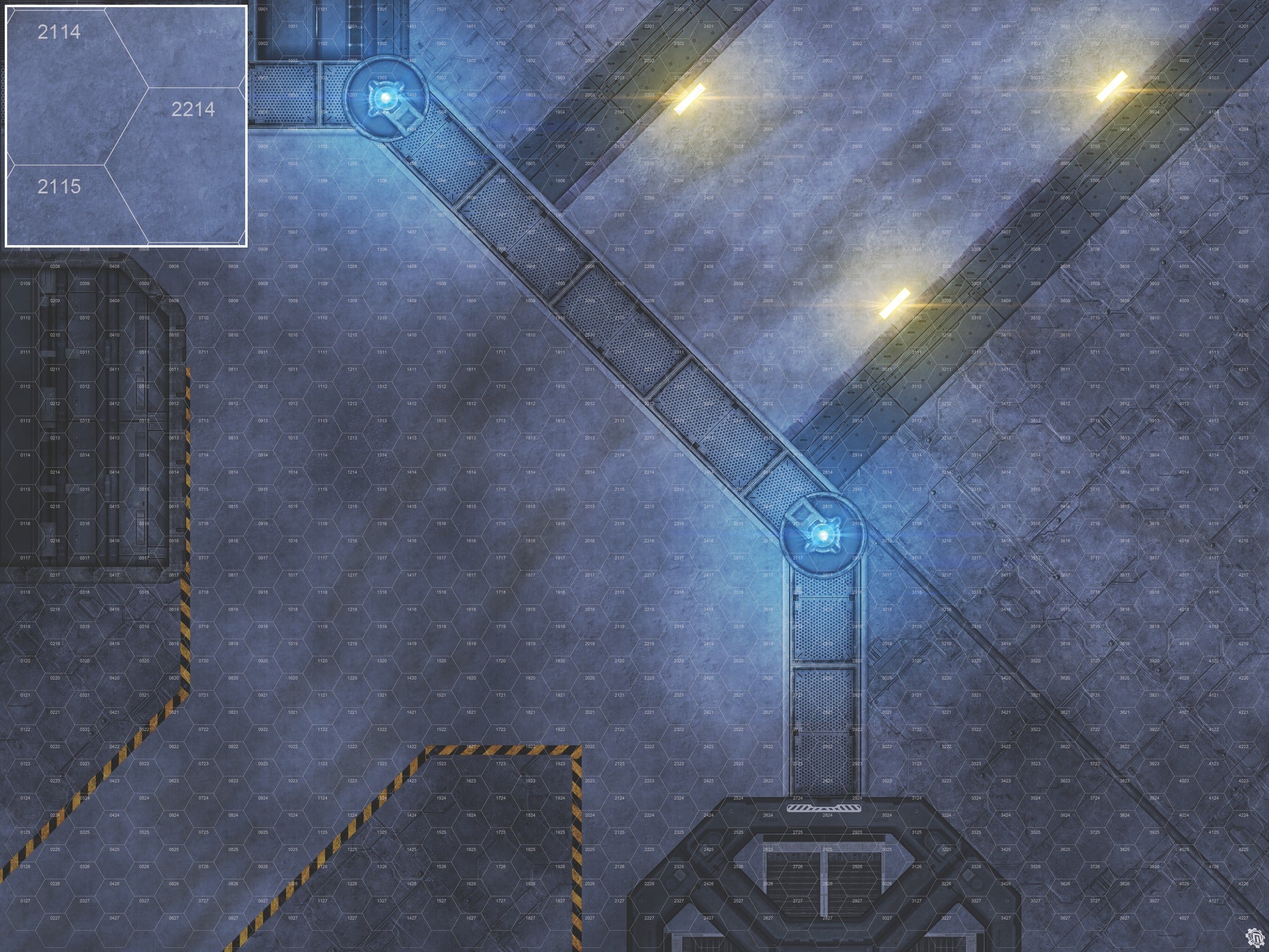 Mats by Mars: Nexus Point Wargaming Play Mat