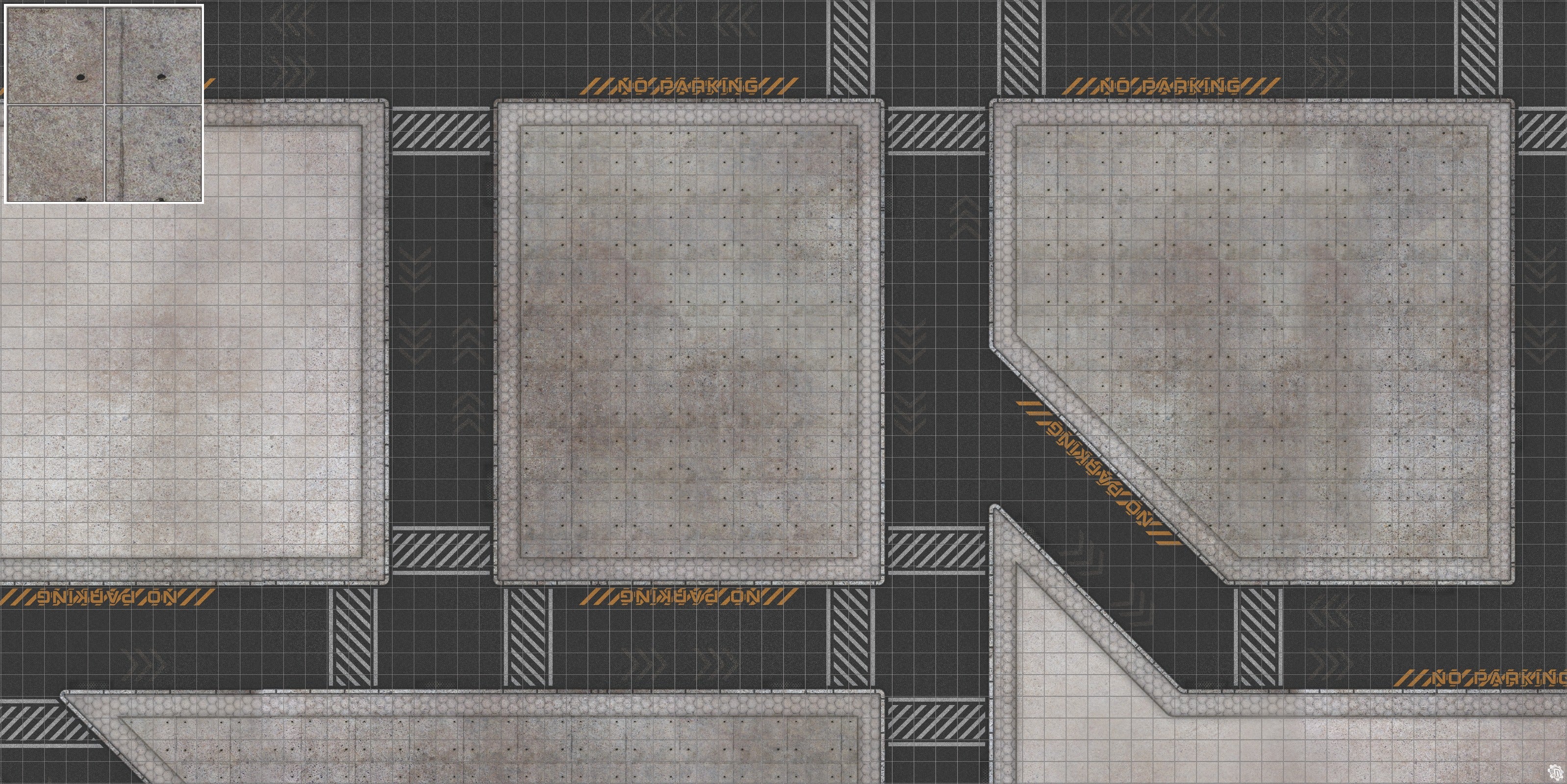 Mats by Mars: Hab Blok B Tabletop Wargaming Play Mat