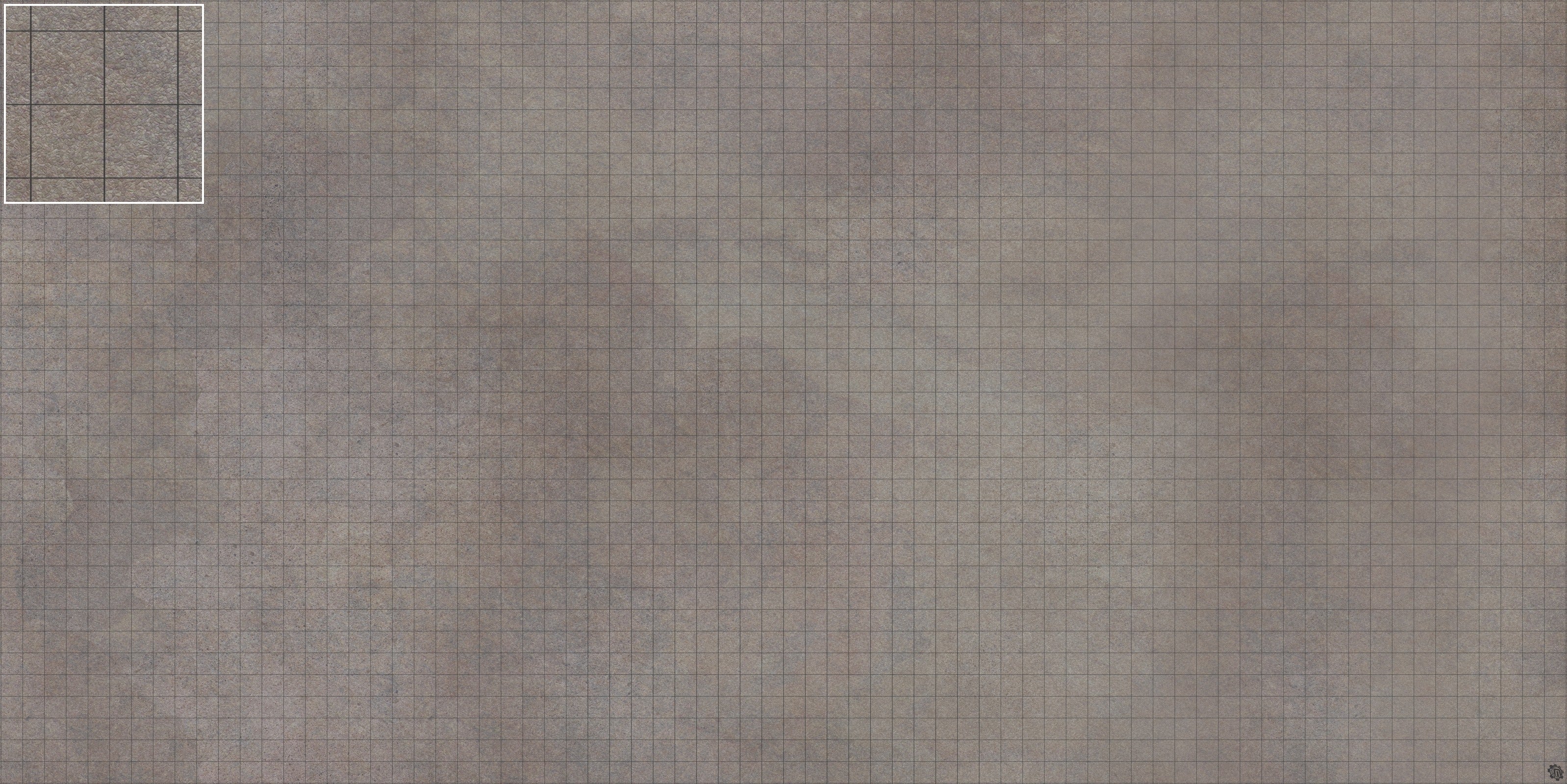 Mats by Mars: Koncrete Blok (Dark) Tabletop Wargaming Play Mat