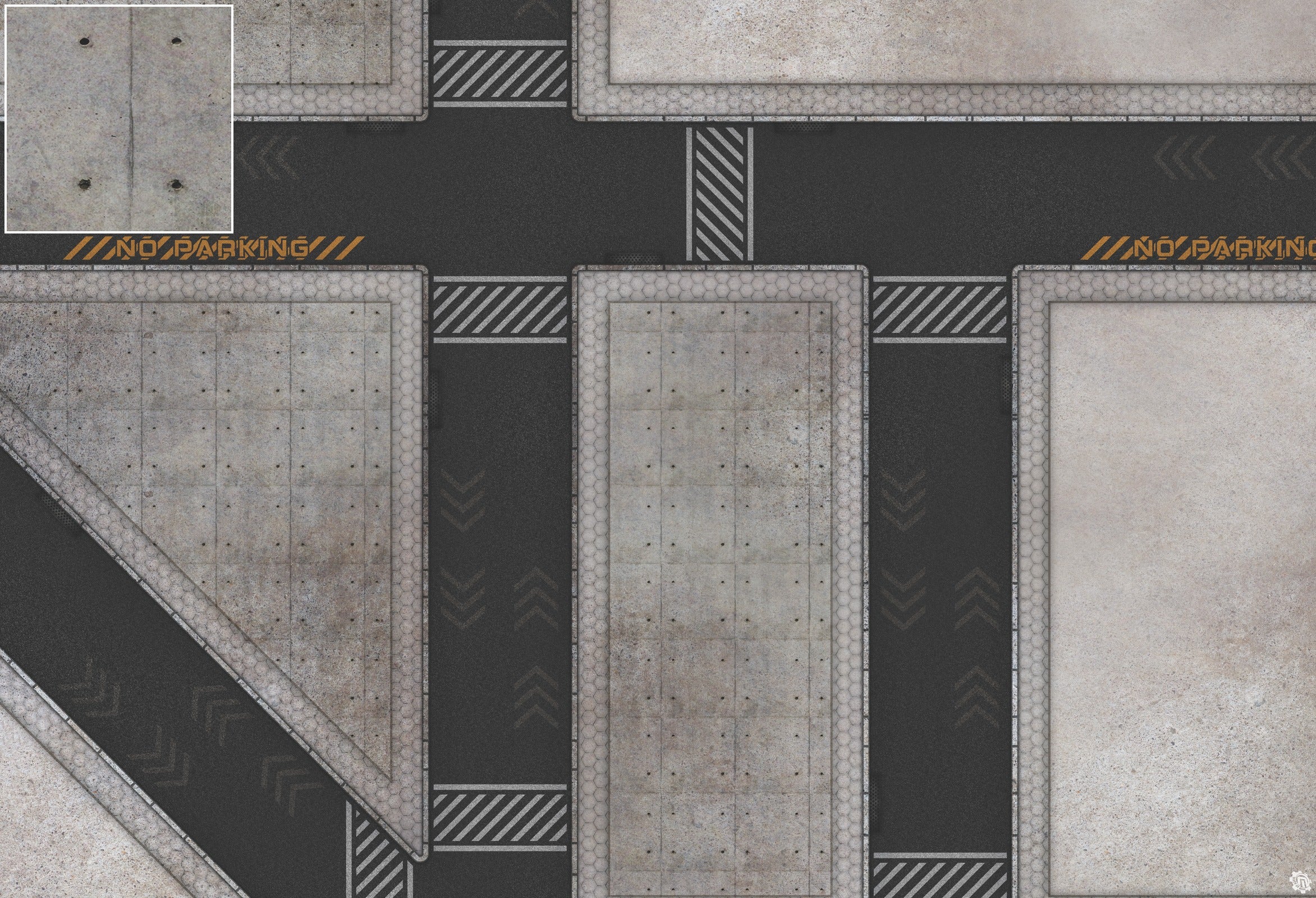 Mats by Mars: Hab Blok A Tabletop Wargaming Play Mat