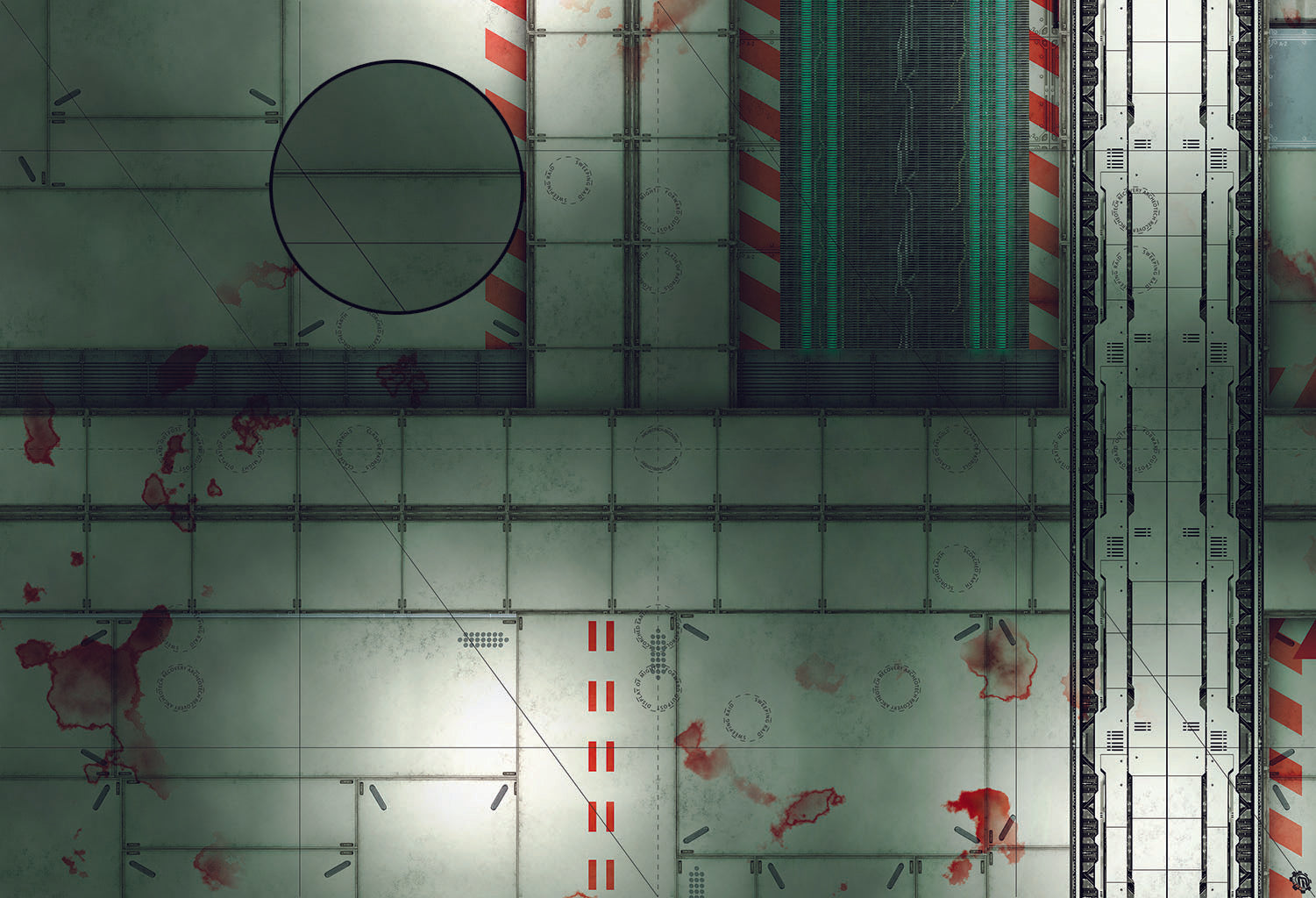 Mats by Mars: Experimental Laboratory Tabletop Wargaming Play Mat