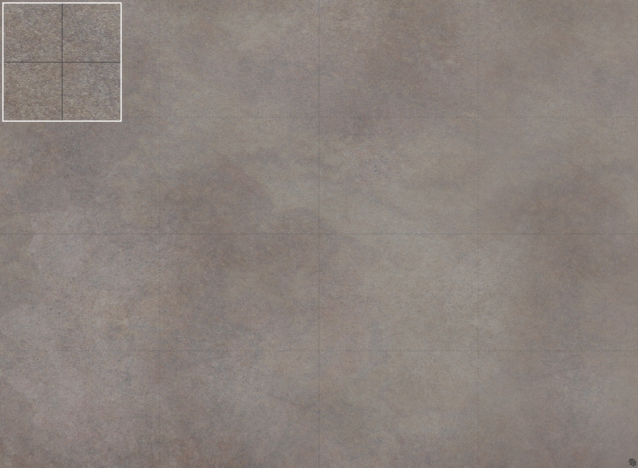 Mats by Mars: Koncrete Blok (Dark) Tabletop Wargaming Play Mat
