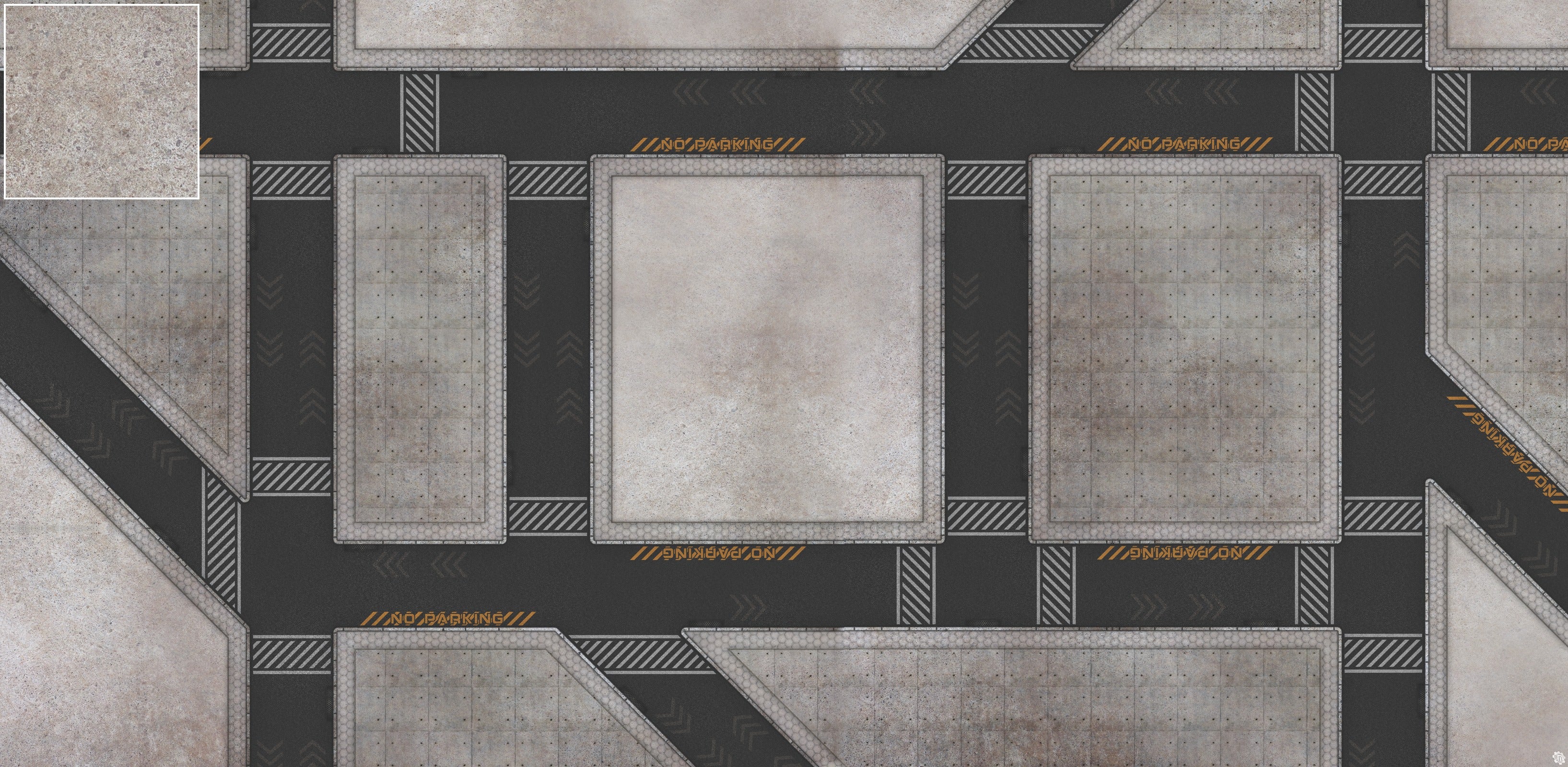 Mats by Mars: Hab Blok A Tabletop Wargaming Play Mat