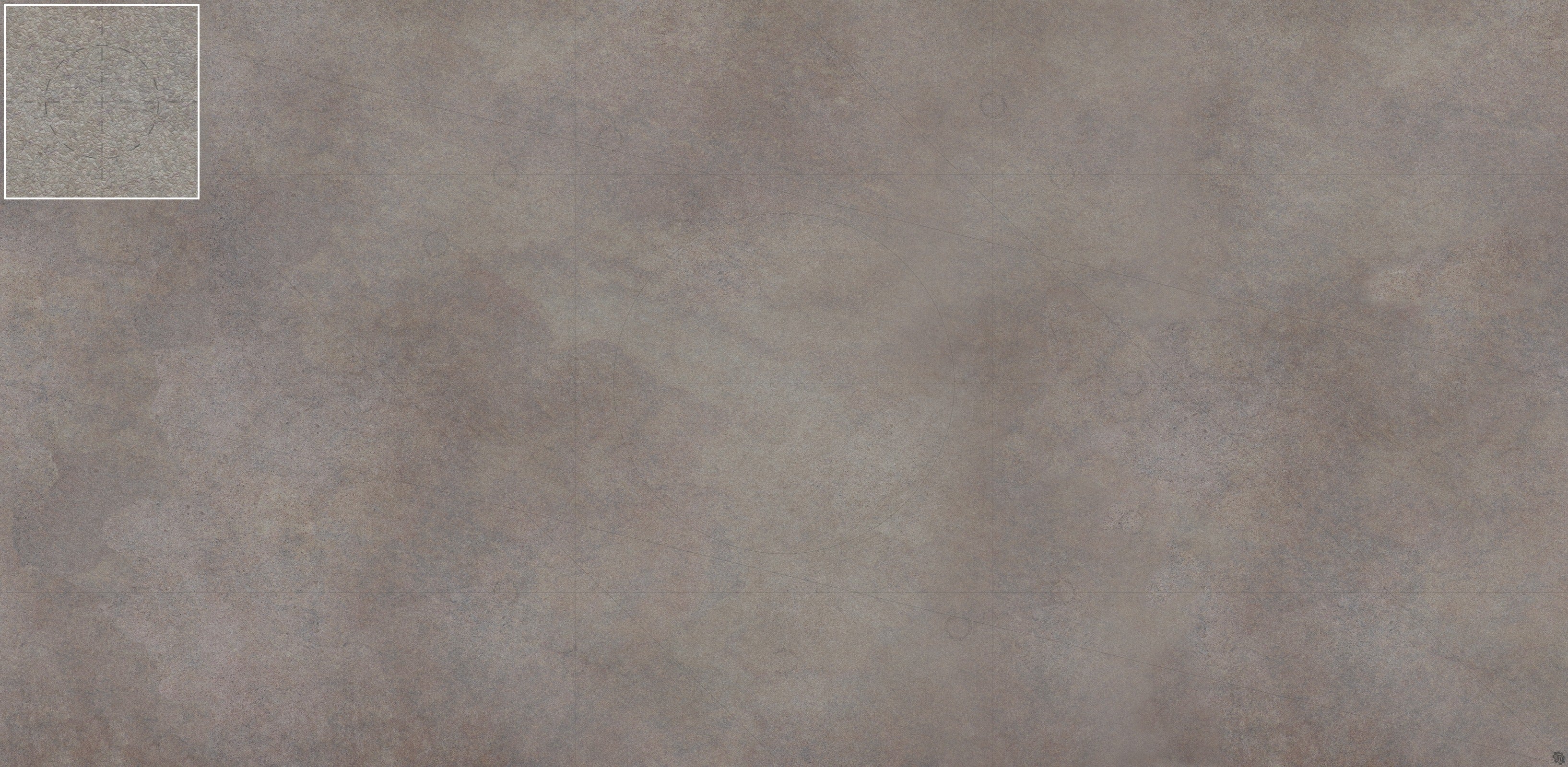 Mats by Mars: Koncrete Blok (Dark) Tabletop Wargaming Play Mat