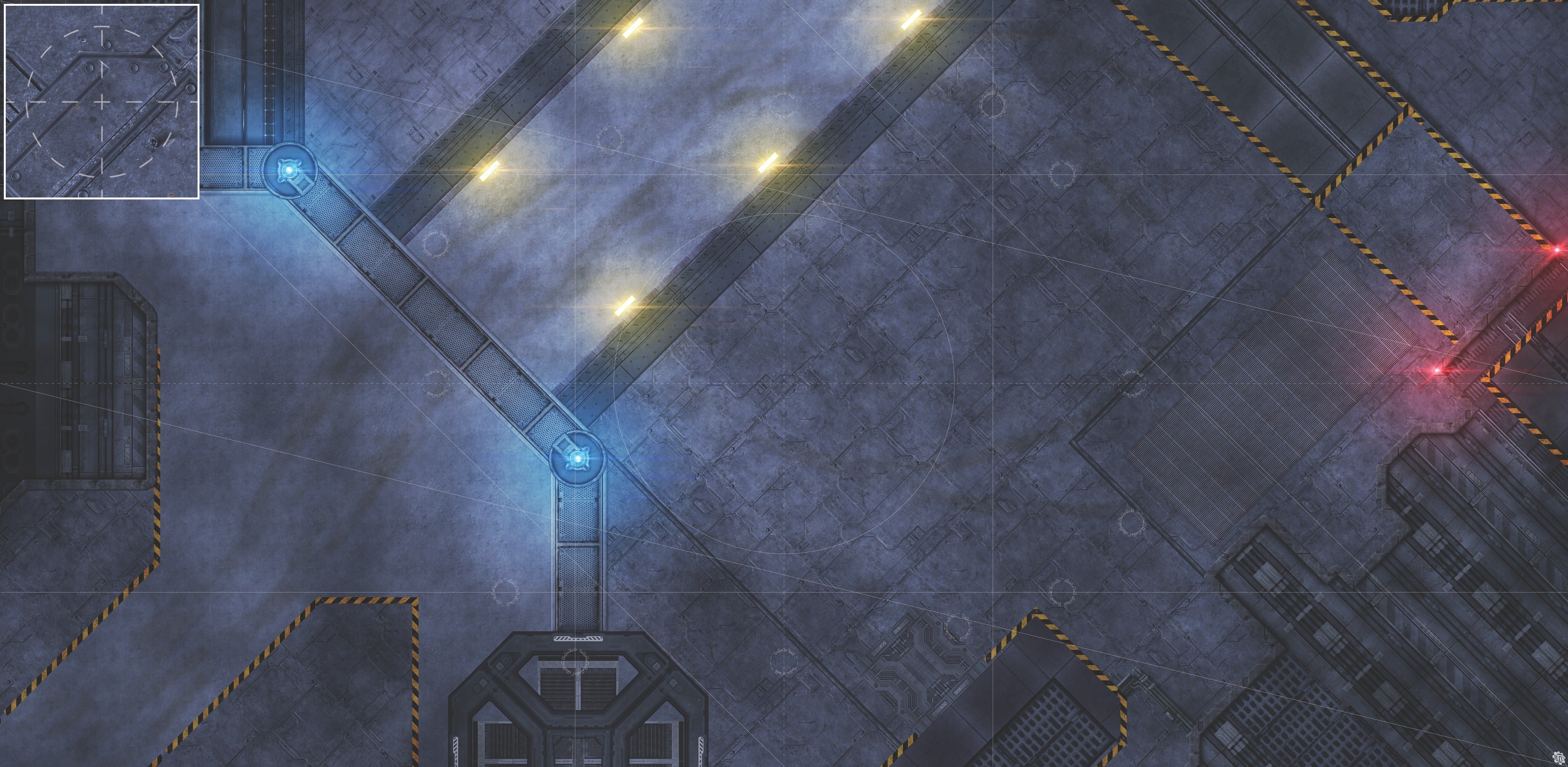 Mats by Mars: Nexus Point Wargaming Play Mat