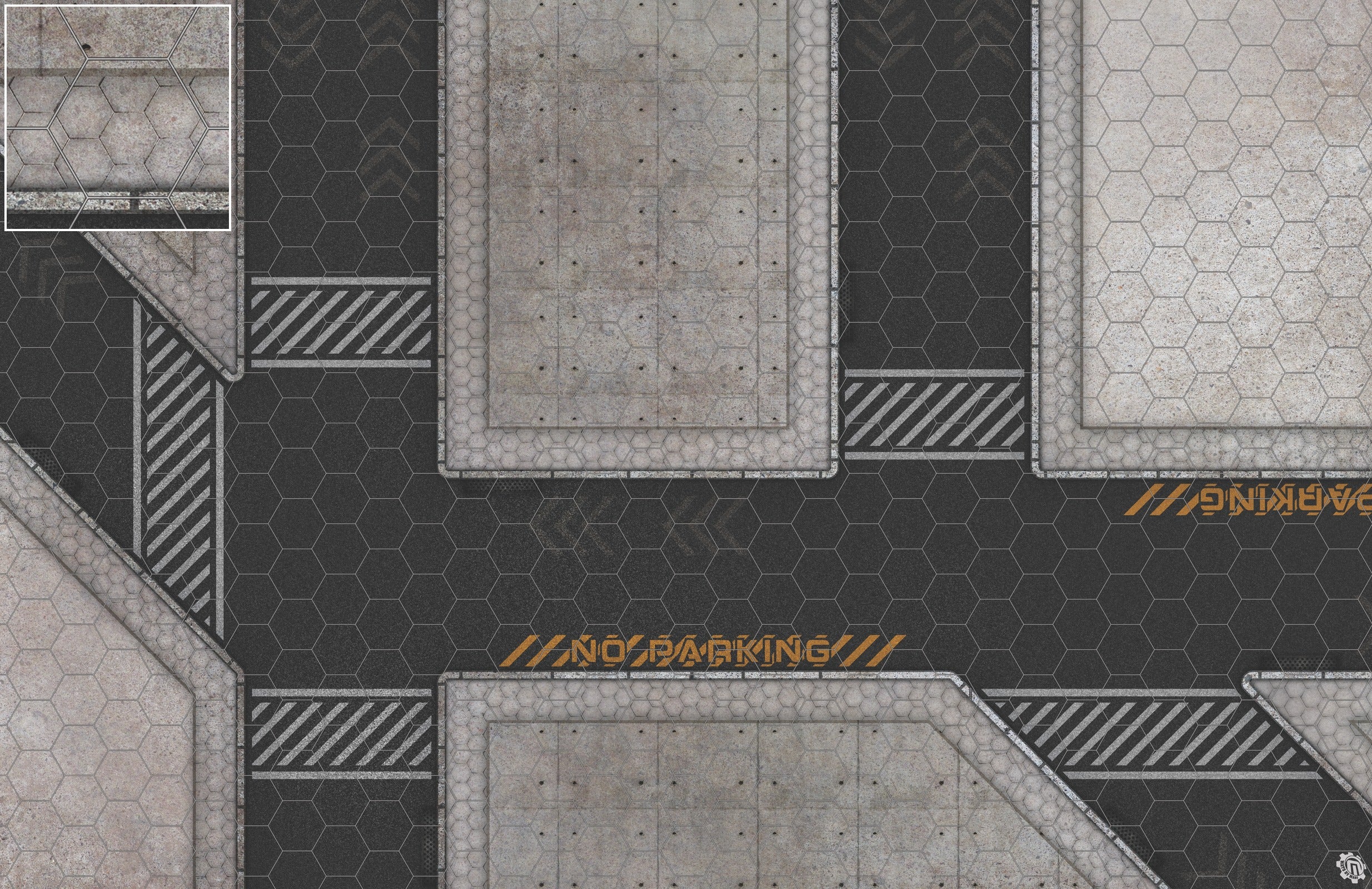 Mats by Mars: Hab Blok A Tabletop Wargaming Play Mat