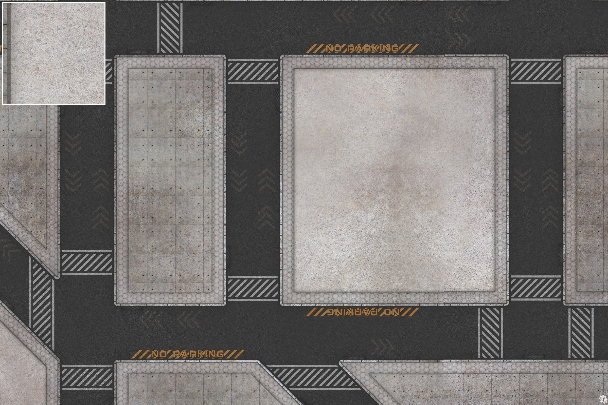 Mats by Mars: Hab Blok A Tabletop Wargaming Play Mat