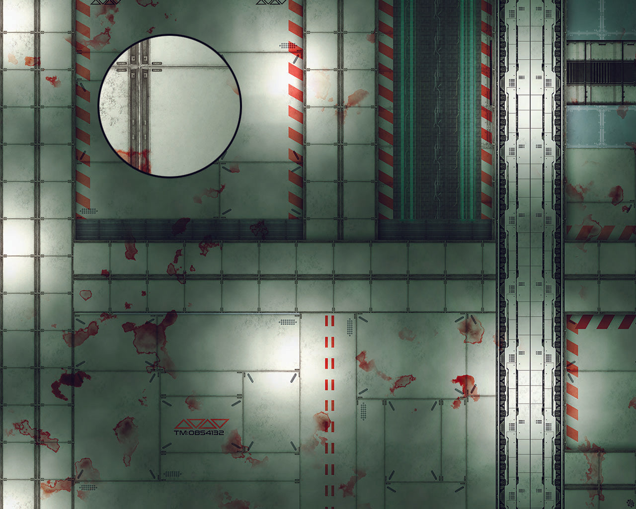 Mats by Mars: Experimental Laboratory Tabletop Wargaming Play Mat