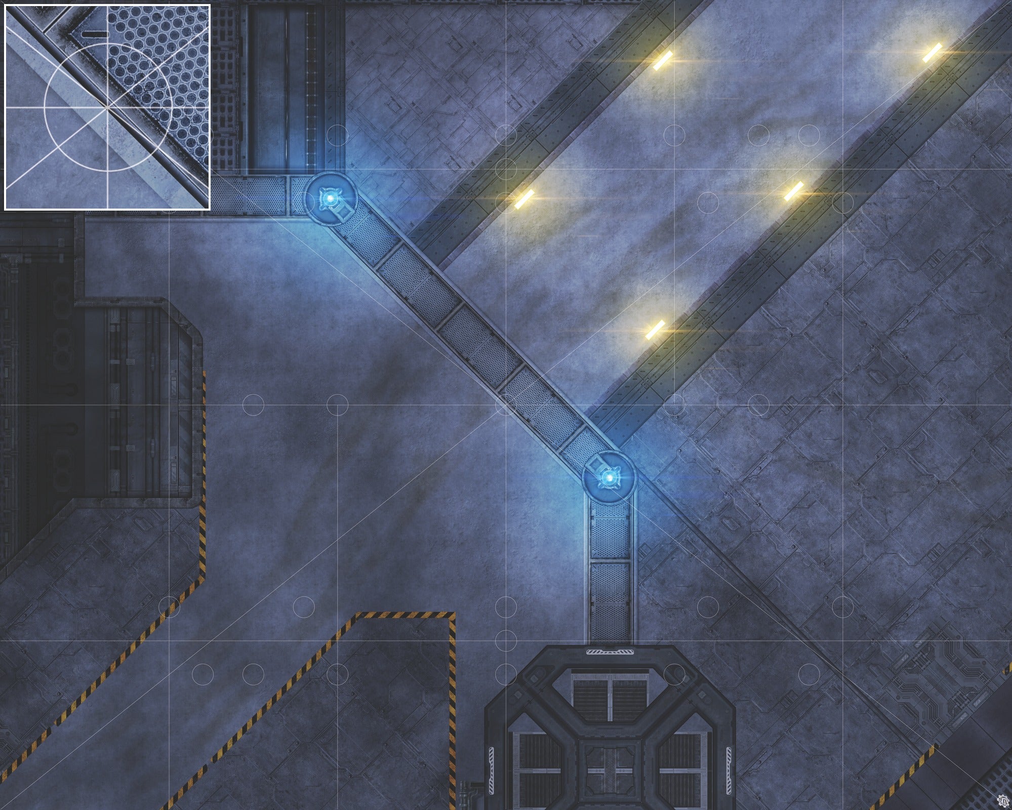 Mats by Mars: Nexus Point Wargaming Play Mat
