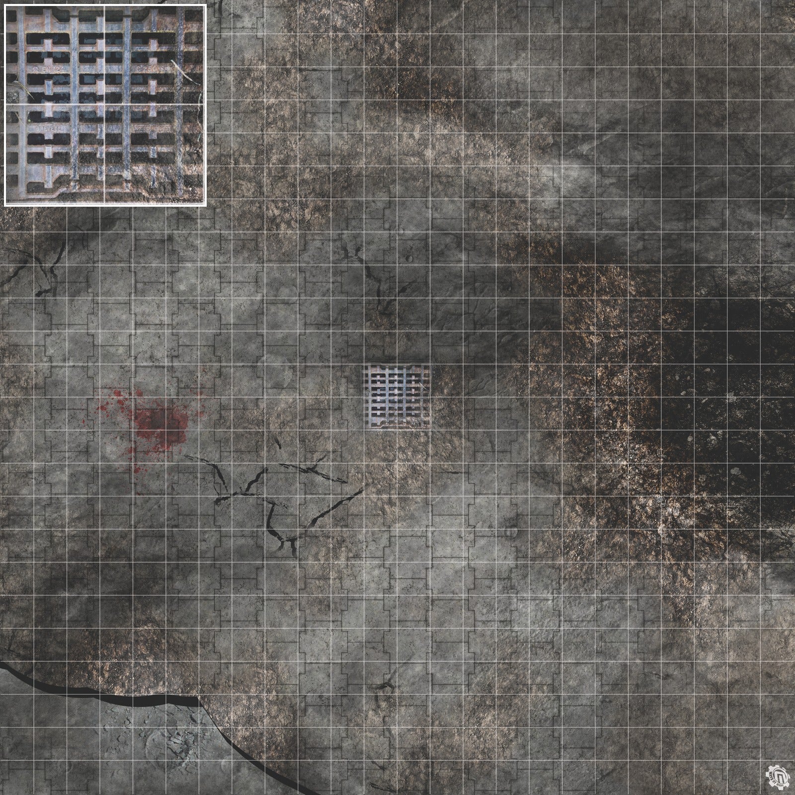 Mats by Mars: Urban Strike Tabletop Wargaming Play Mat