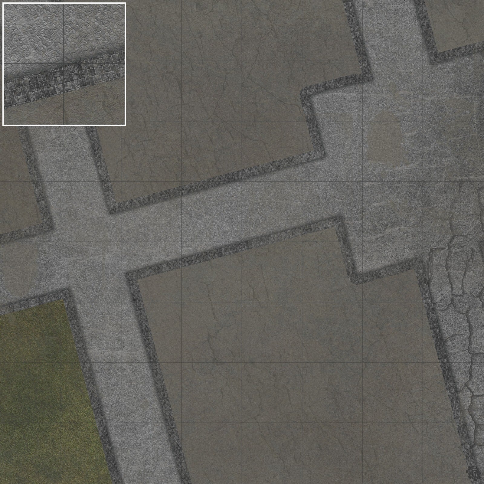 Streets of Conflict 8mm scale Tabletop Wargaming Play Mat
