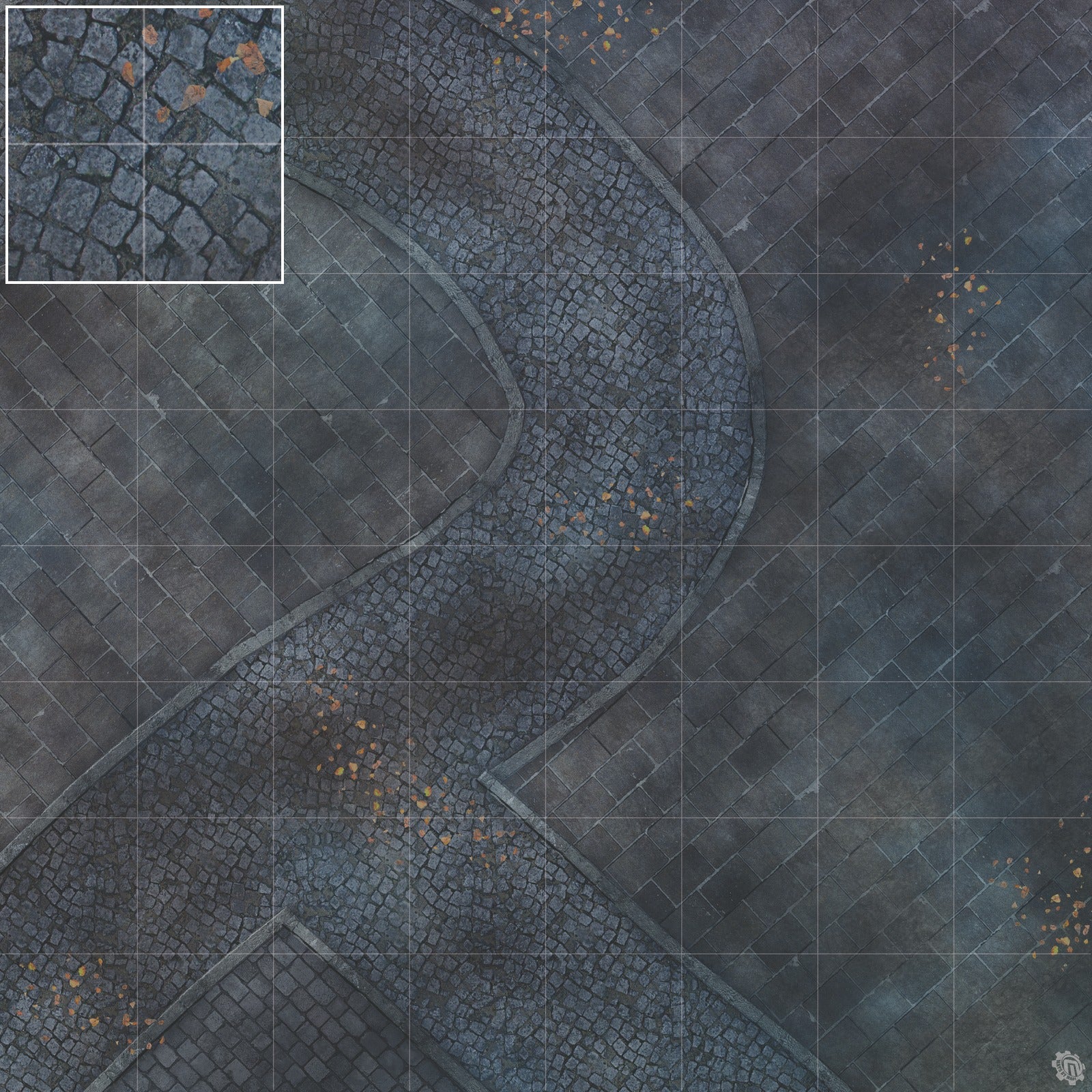 Mats by Mars: London Fog Tabletop Wargaming Play Mat